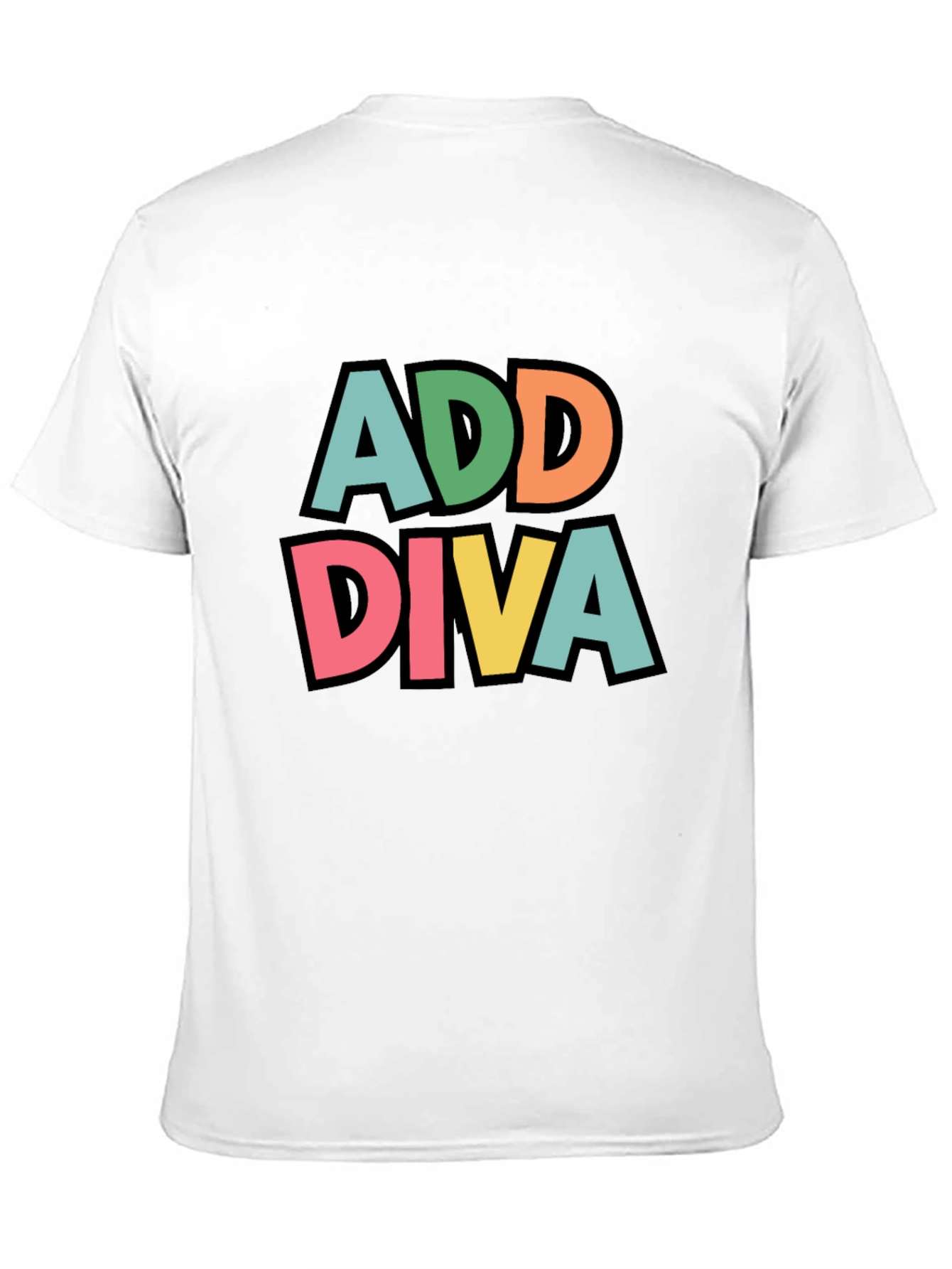 Add Diva Graphic Tee - Black T-Shirt