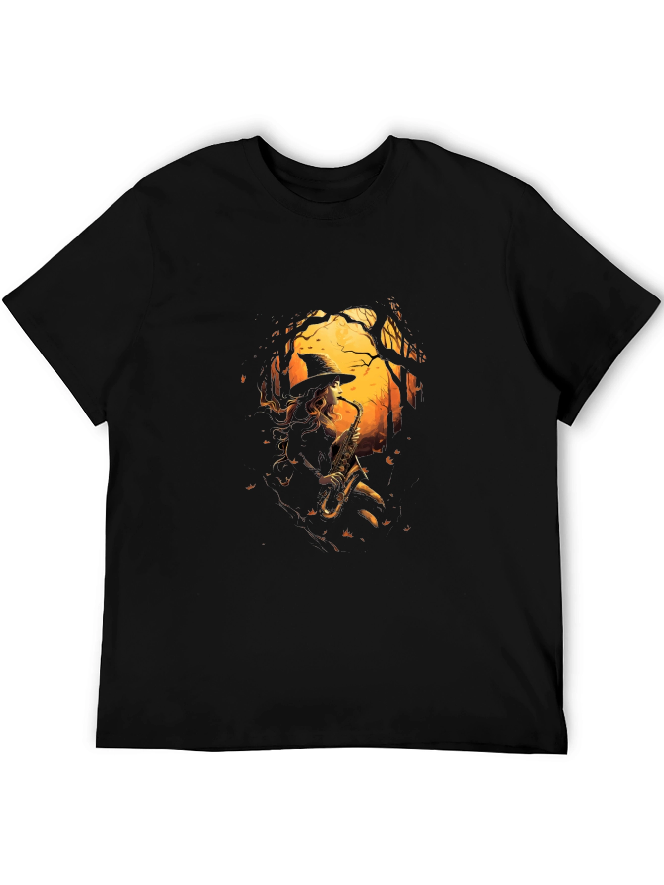 Witch Saxophone Player T-Shirt
