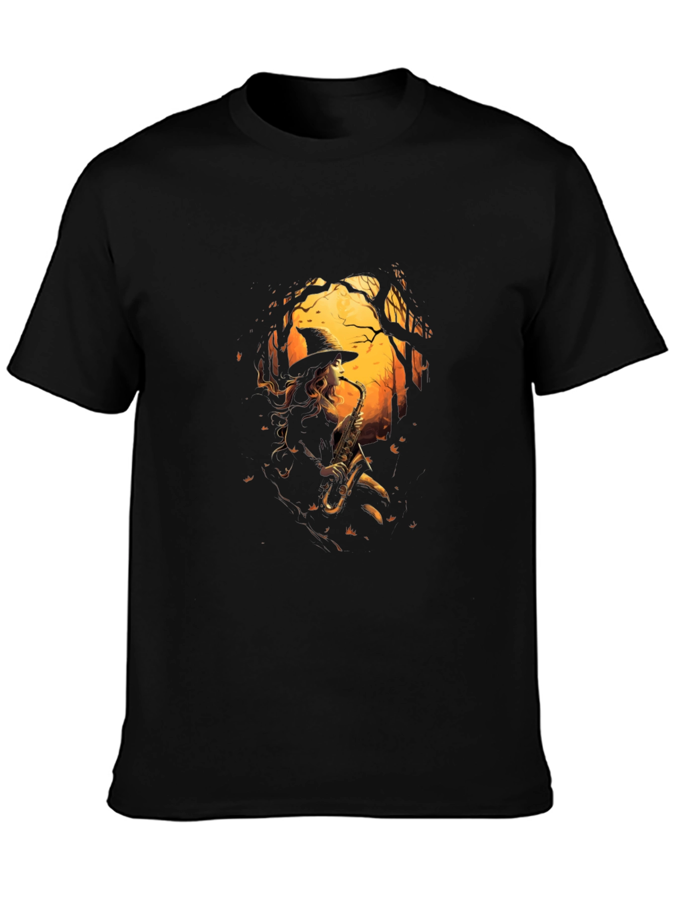 Witch Saxophone Player T-Shirt