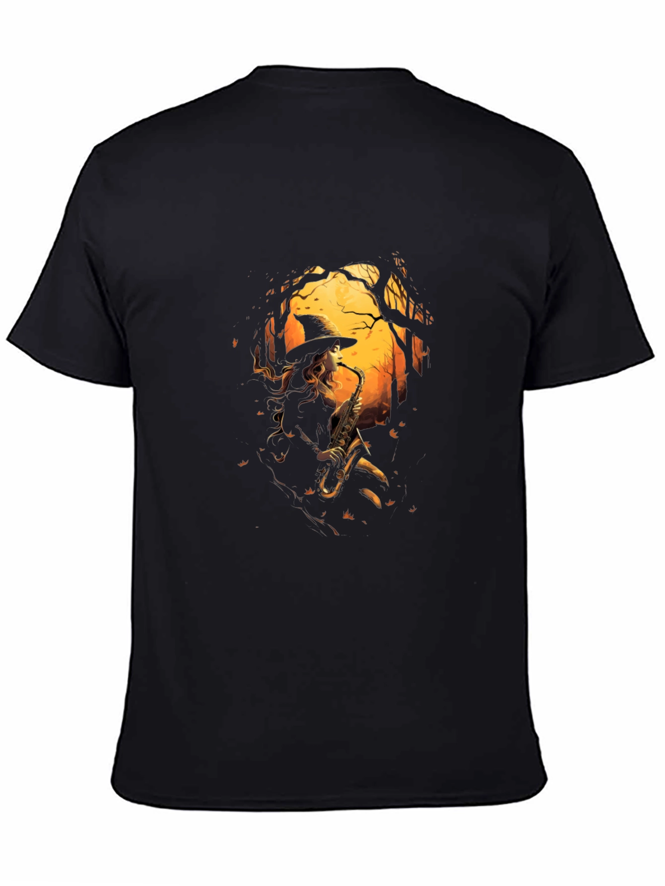 Witch Saxophone Player T-Shirt