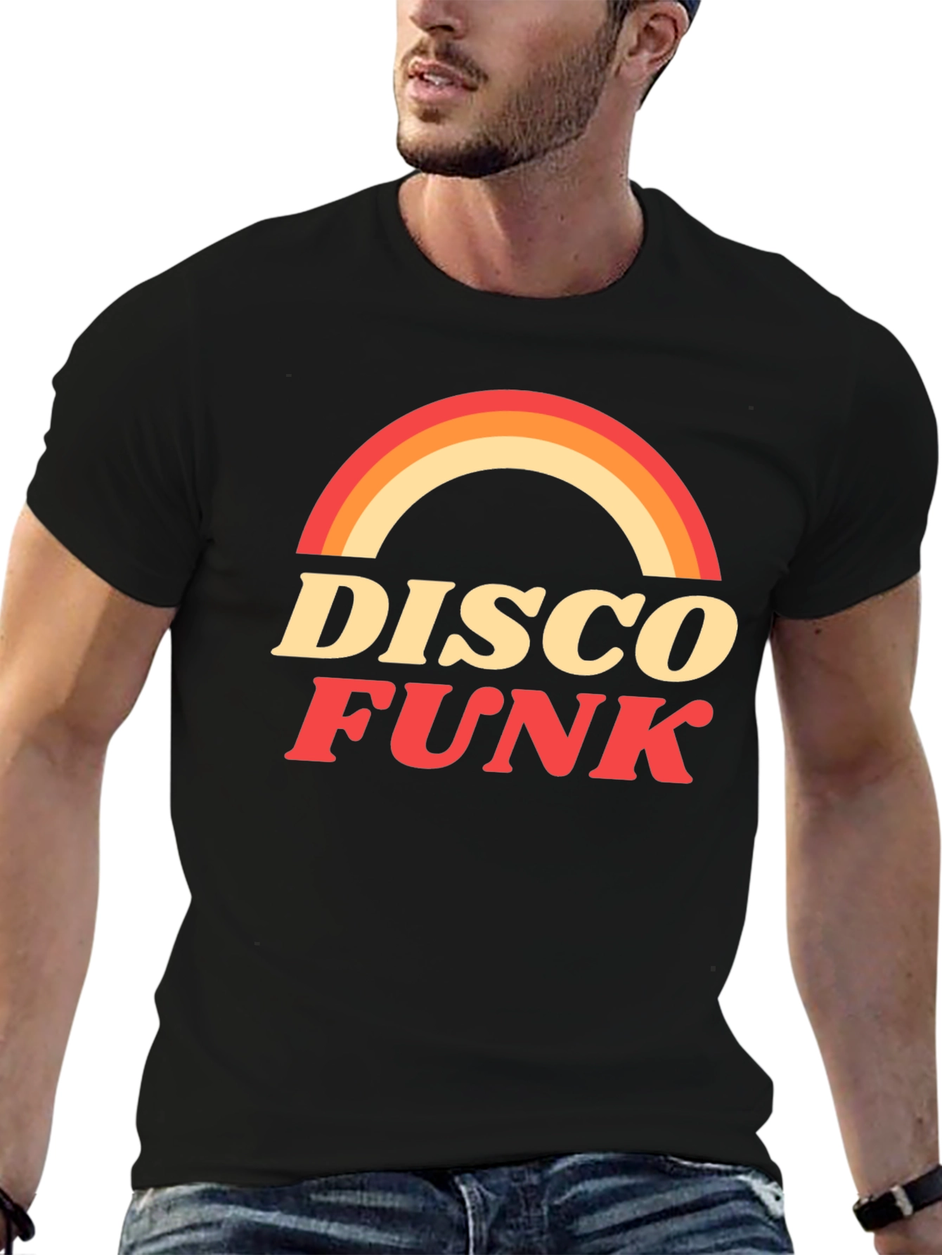 Retro Disco Funk Graphic T-Shirt