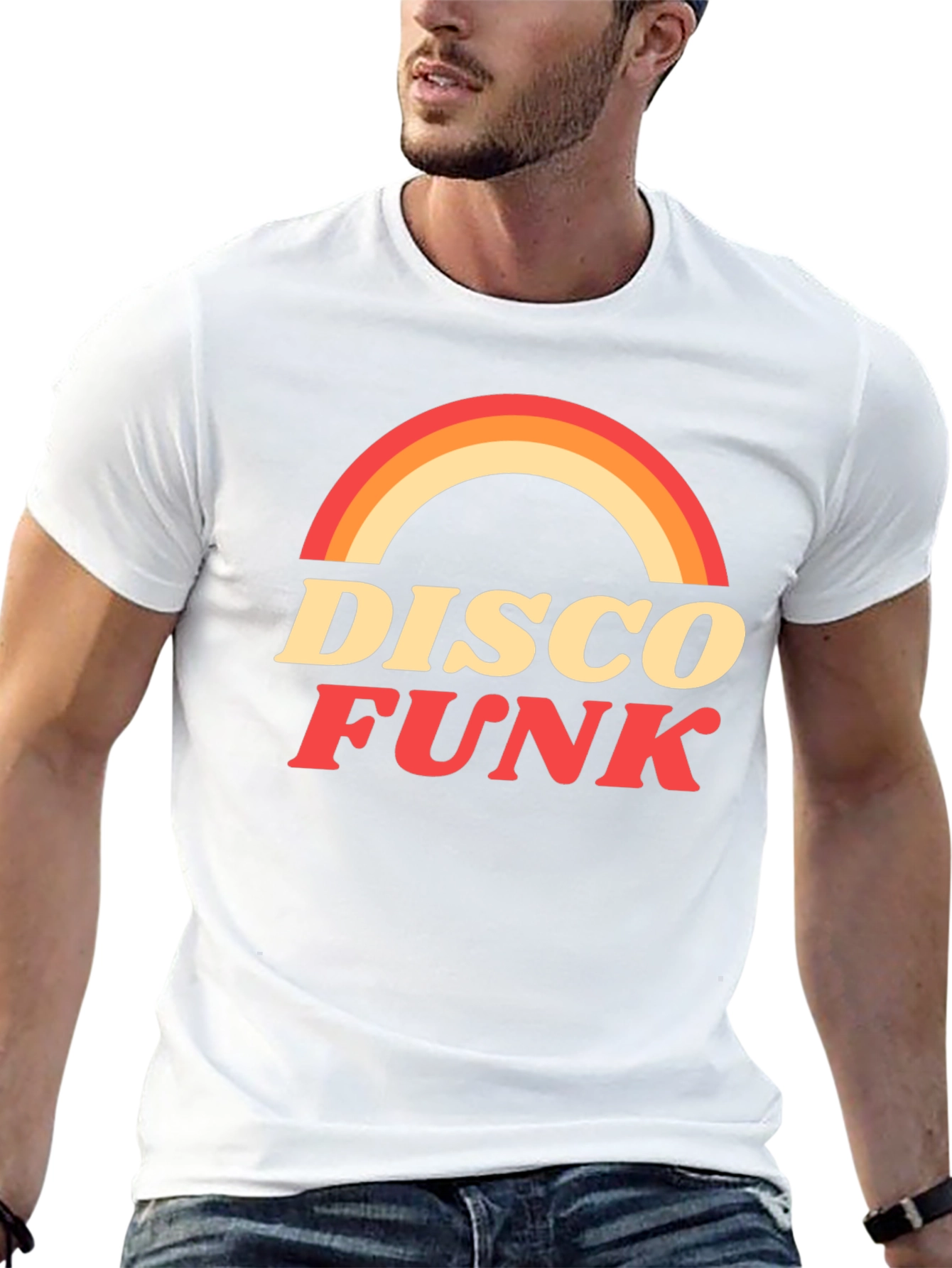 Retro Disco Funk Graphic T-Shirt