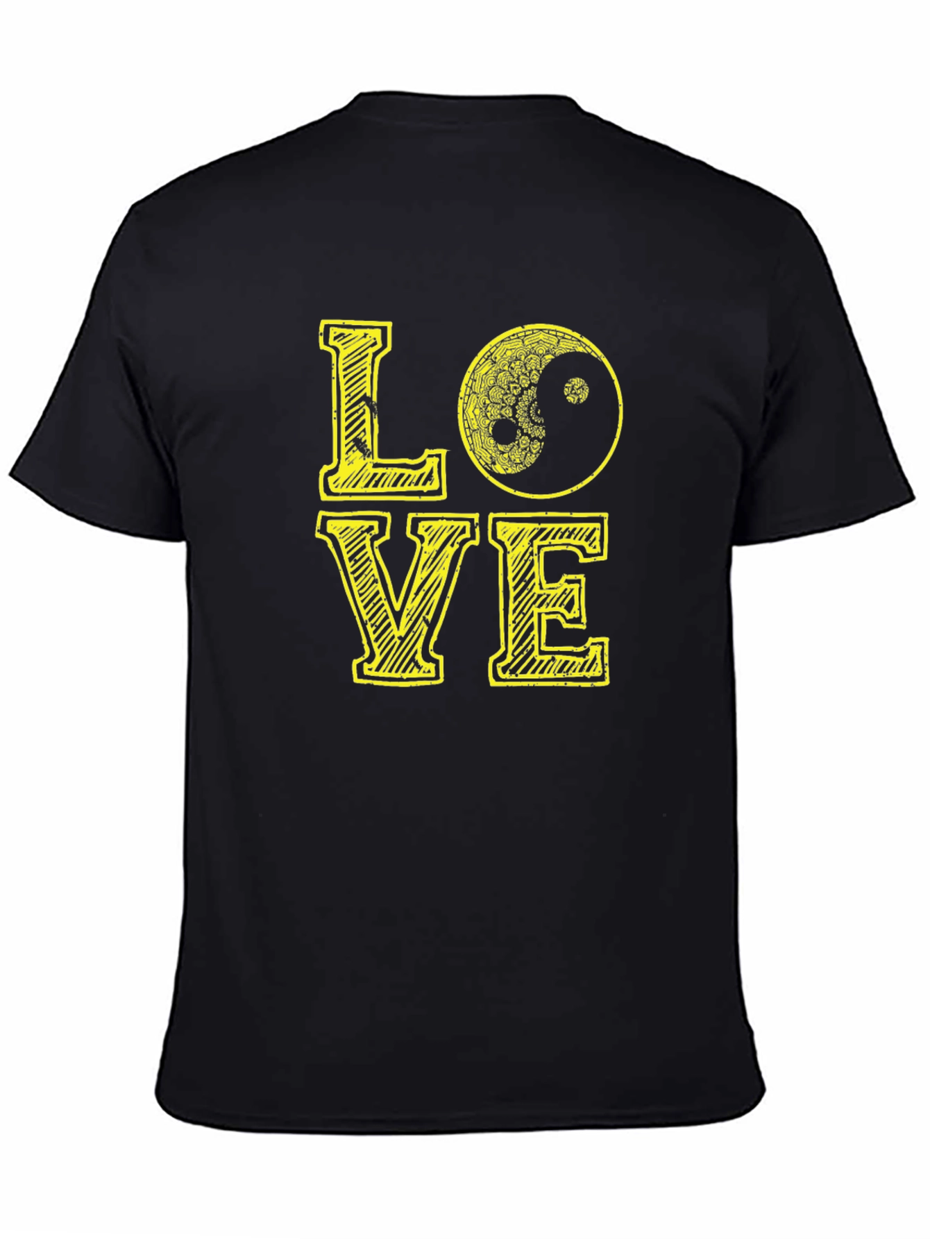 Yin Yang Love Graphic T-Shirt