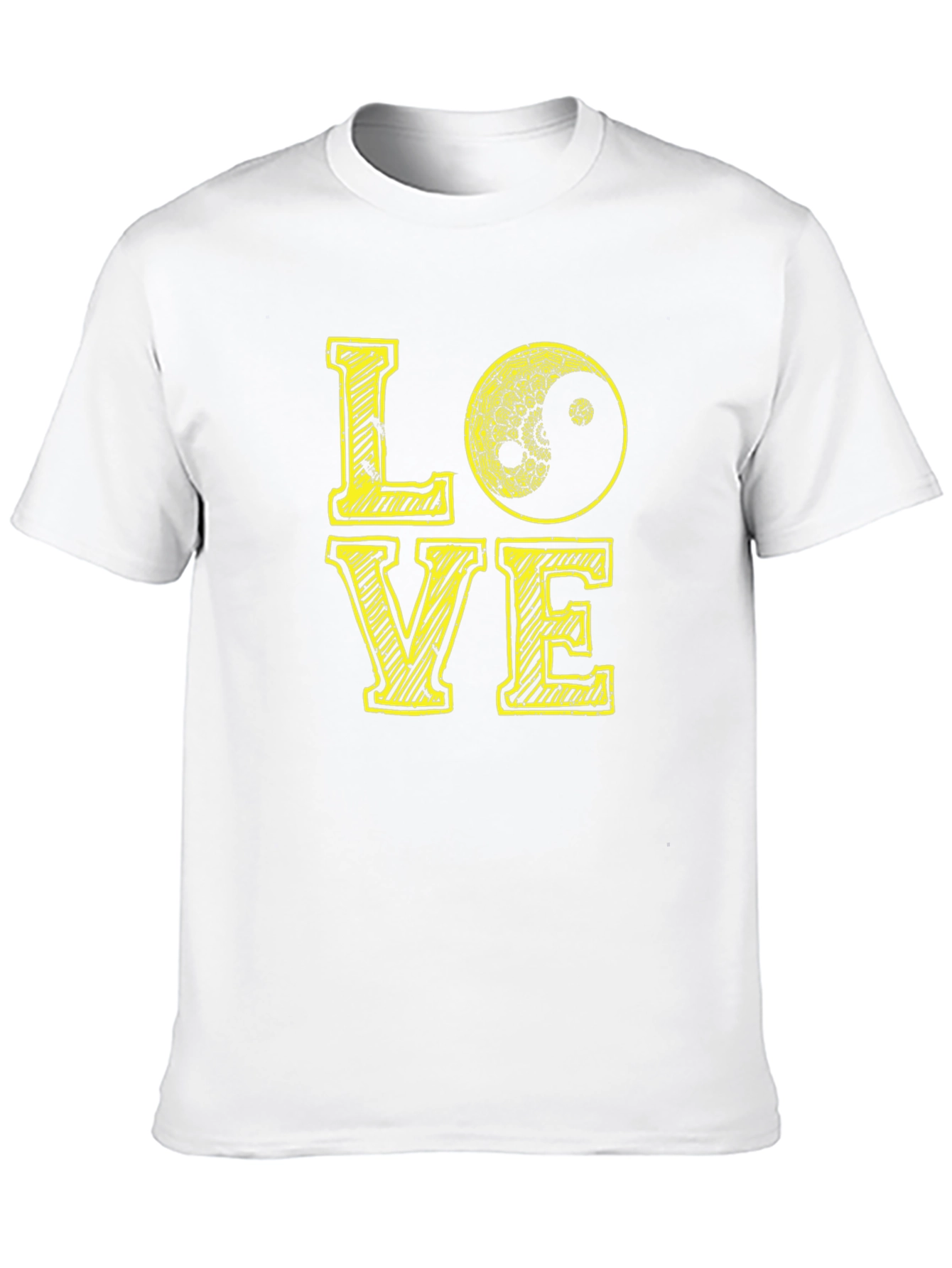 Yin Yang Love Graphic T-Shirt