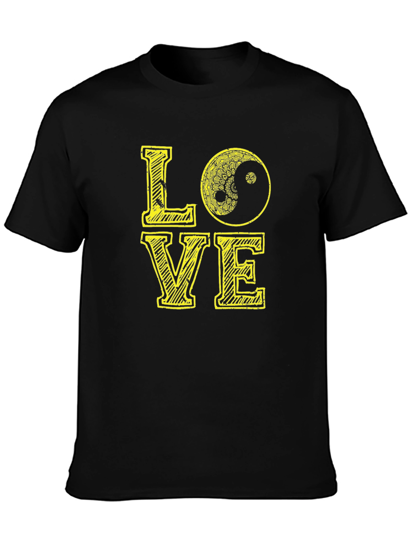 Yin Yang Love Graphic T-Shirt