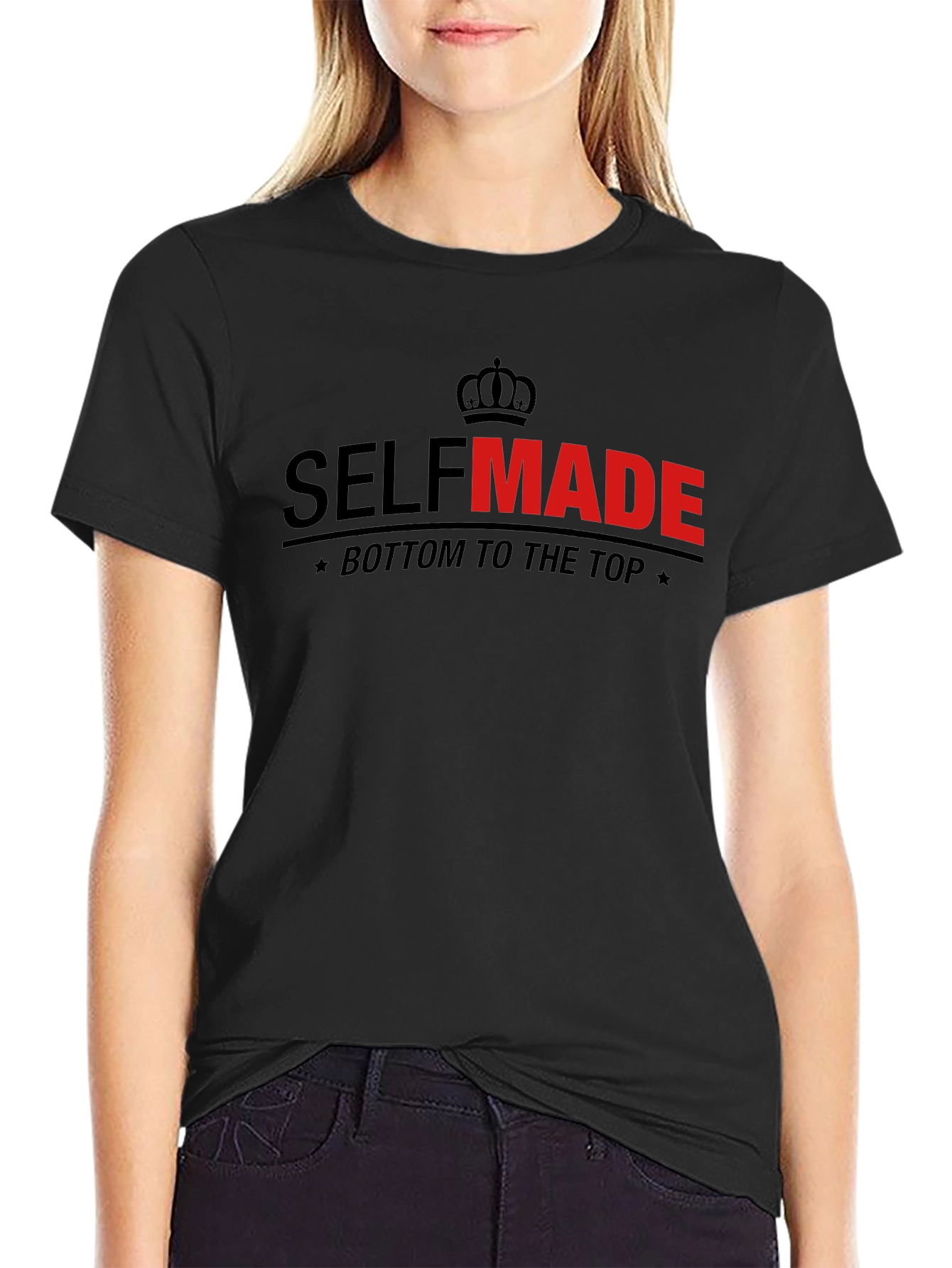 Self Made Graphic Tee - Premium Cotton Comfort