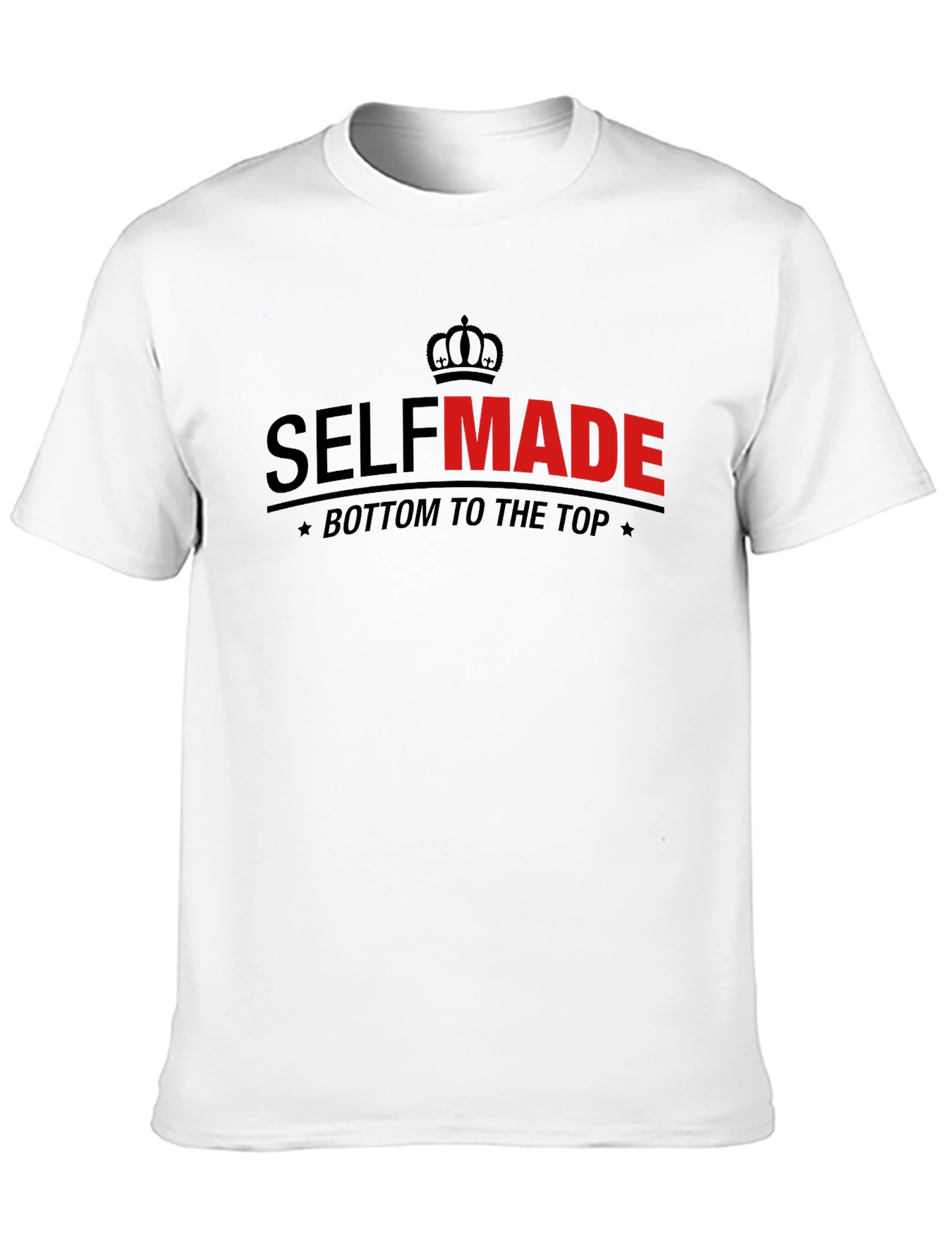 Self Made Graphic Tee - Premium Cotton Comfort