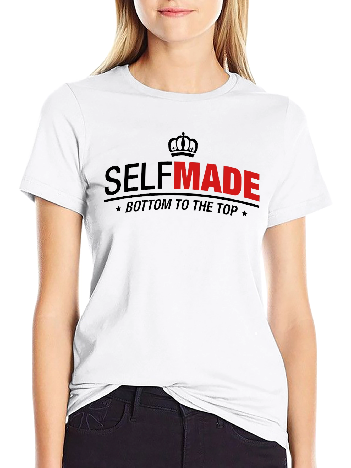 Self Made Graphic Tee - Premium Cotton Comfort