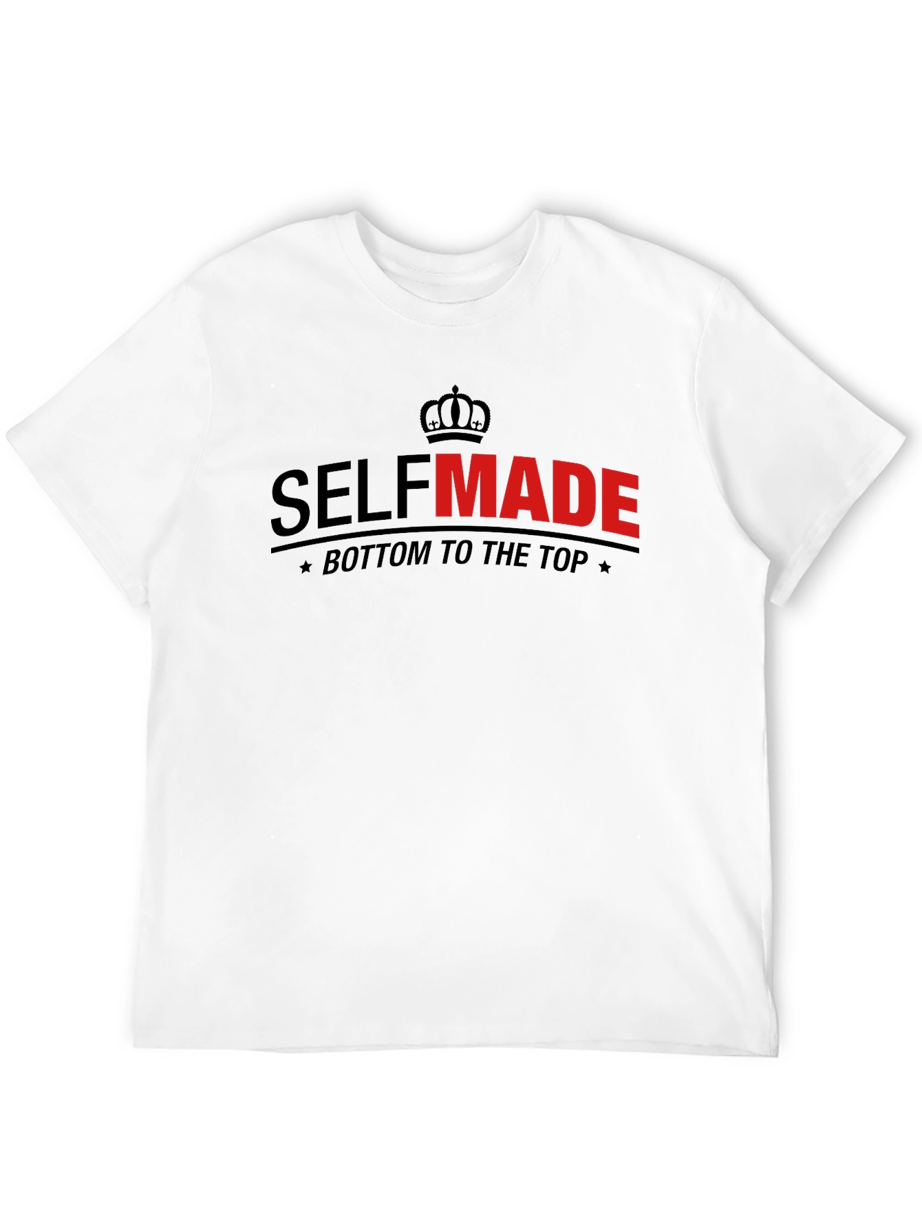 Self Made Graphic Tee - Premium Cotton Comfort