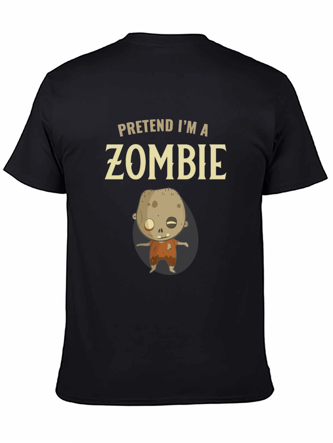 Pretend Im a Zombie T-Shirt - Funny Halloween Costume