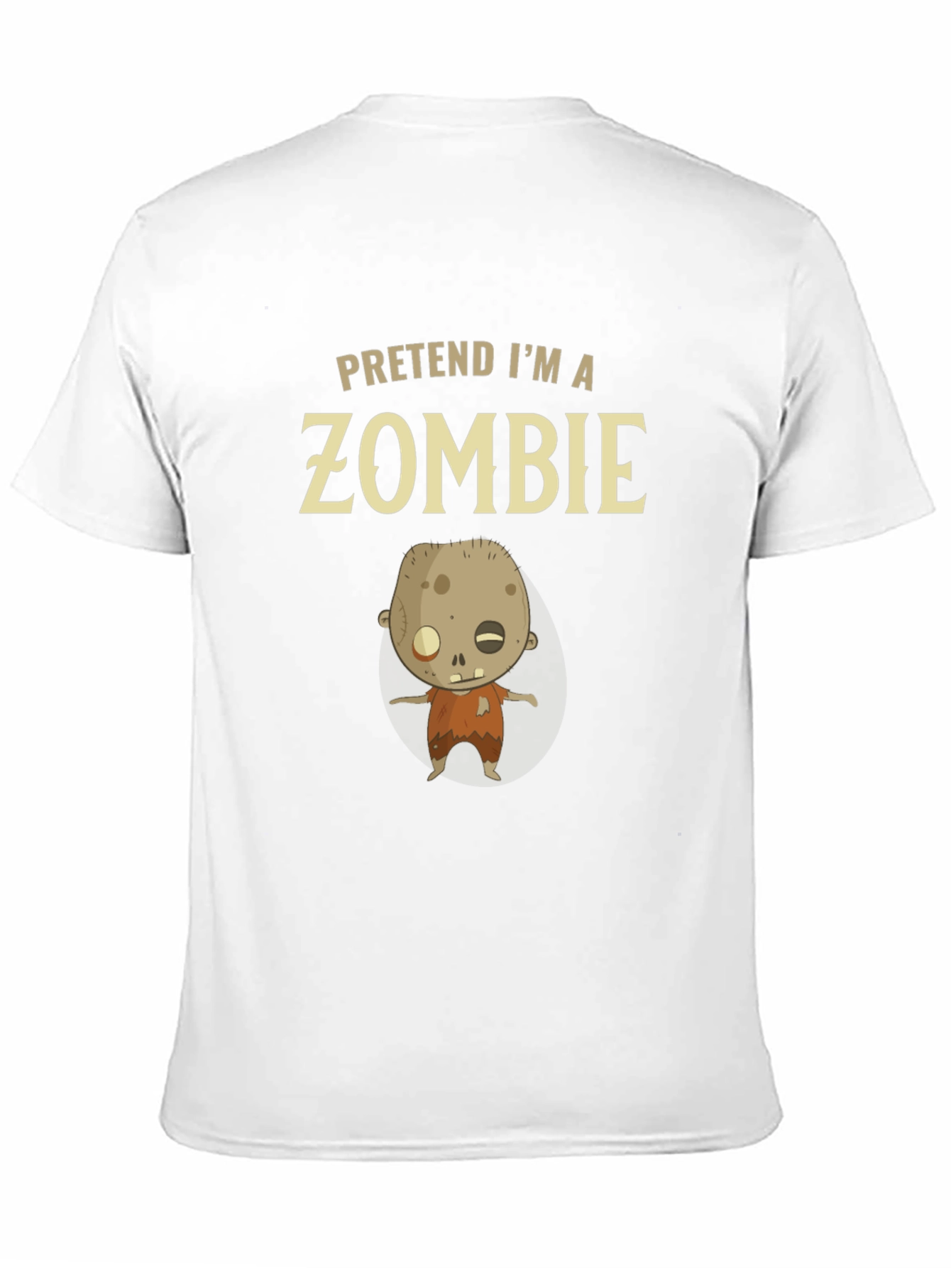 Pretend Im a Zombie T-Shirt - Funny Halloween Costume