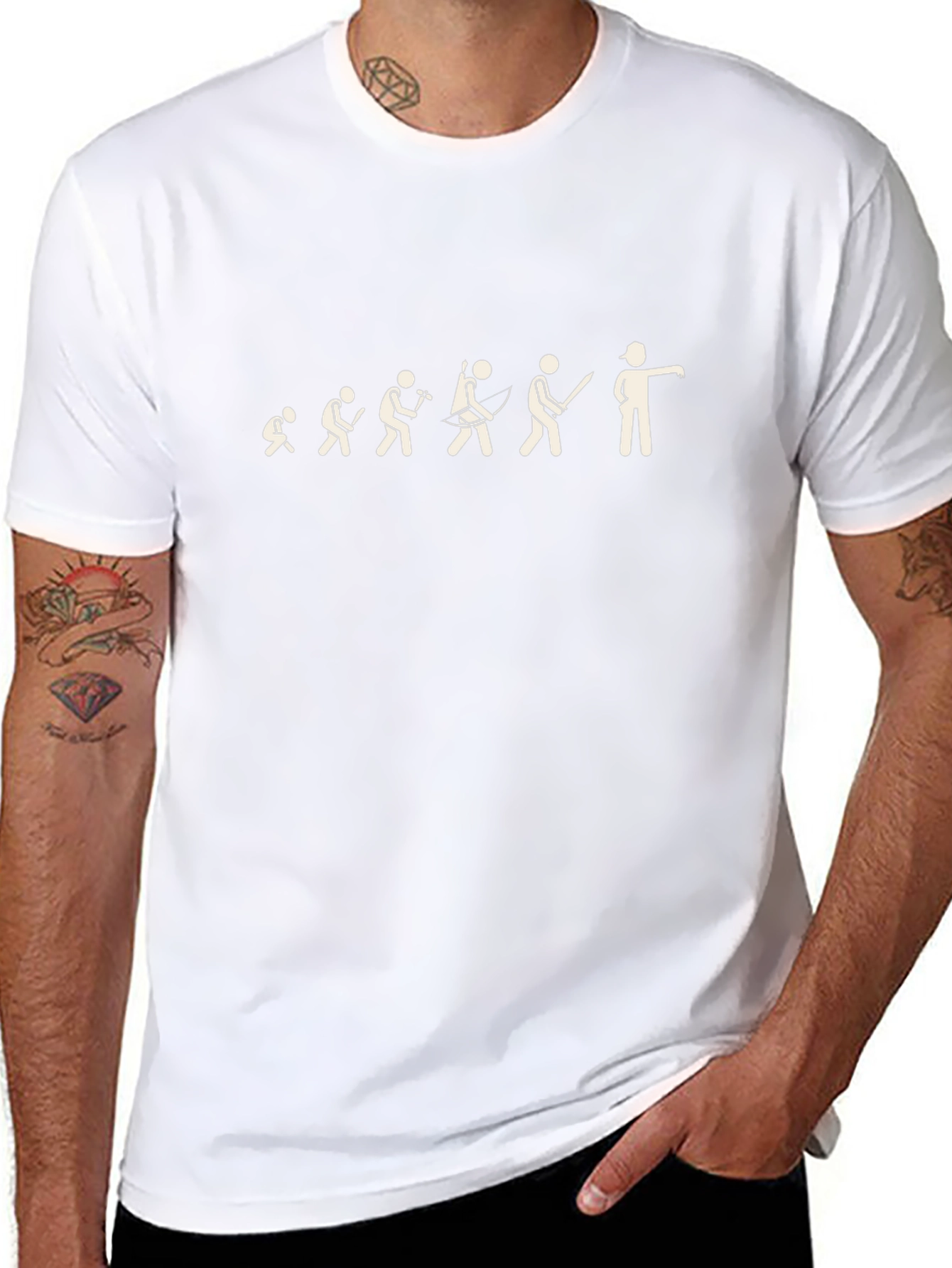 Evolution to Zombie T-Shirt