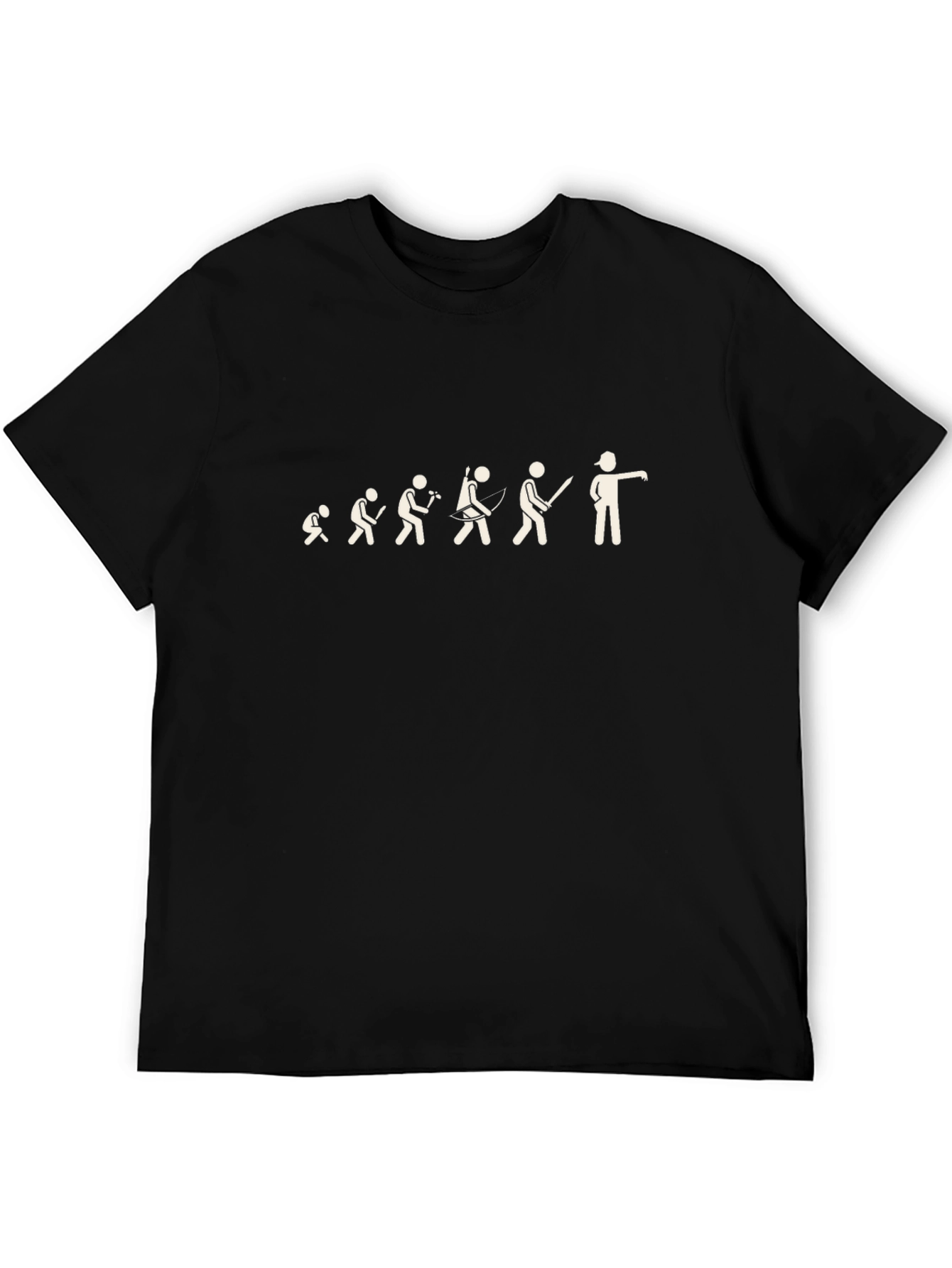 Evolution to Zombie T-Shirt