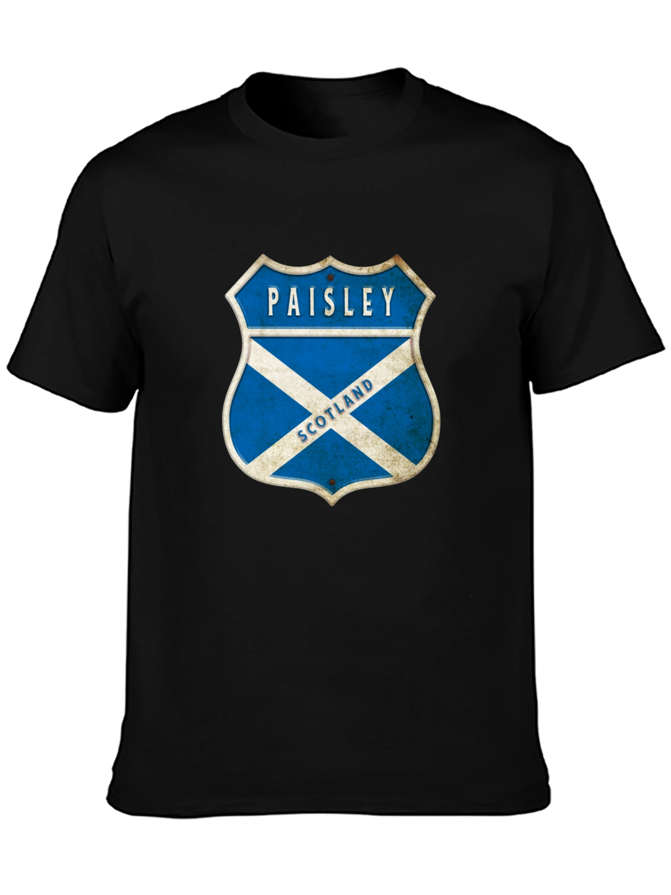 Paisley Scotland Crest T-Shirt