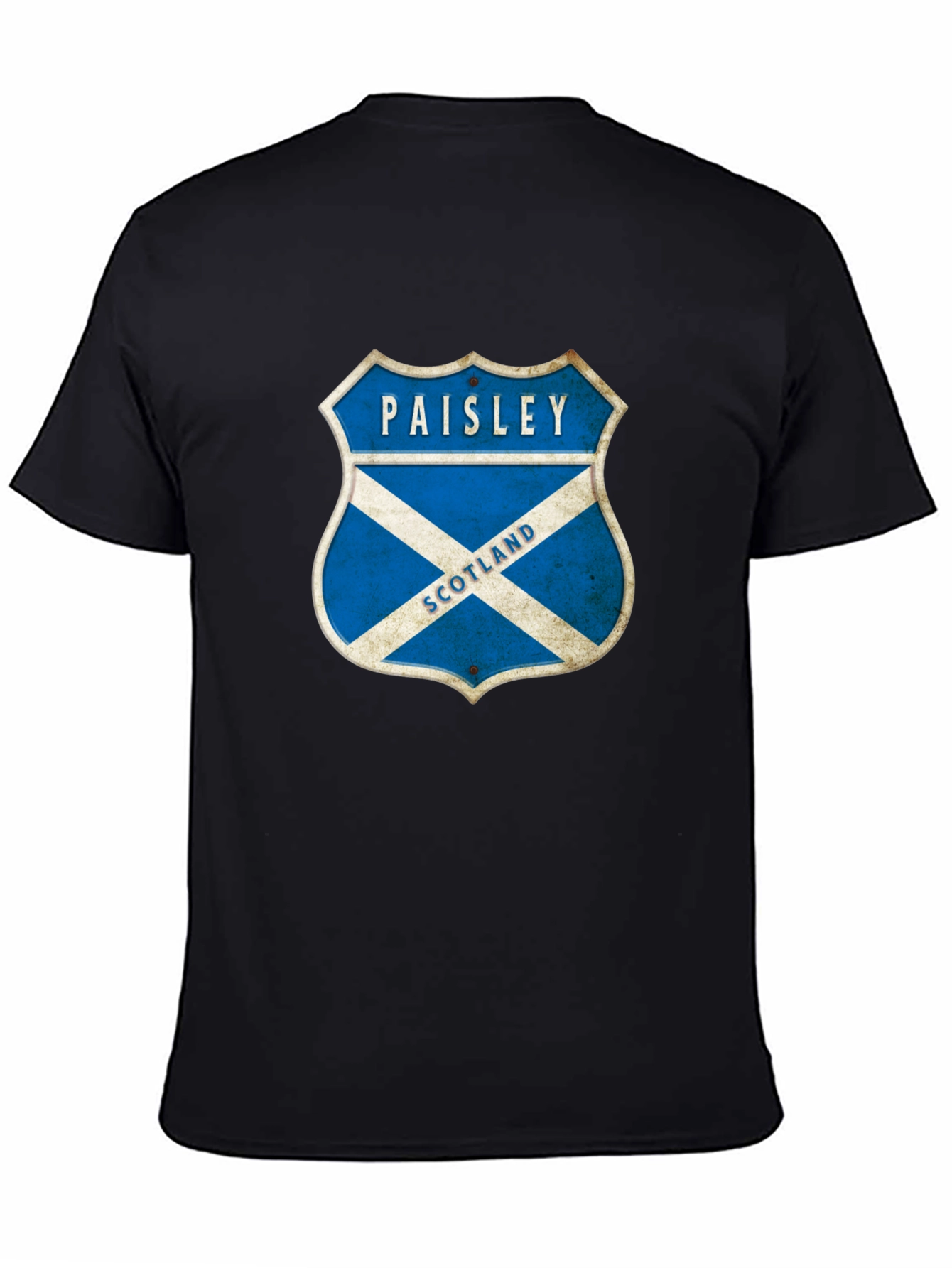 Paisley Scotland Crest T-Shirt