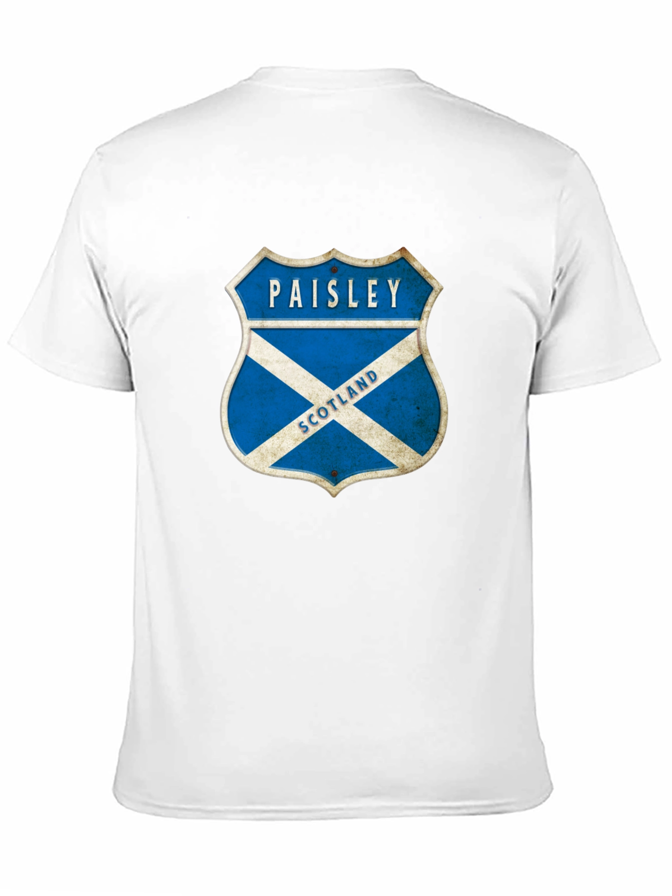 Paisley Scotland Crest T-Shirt