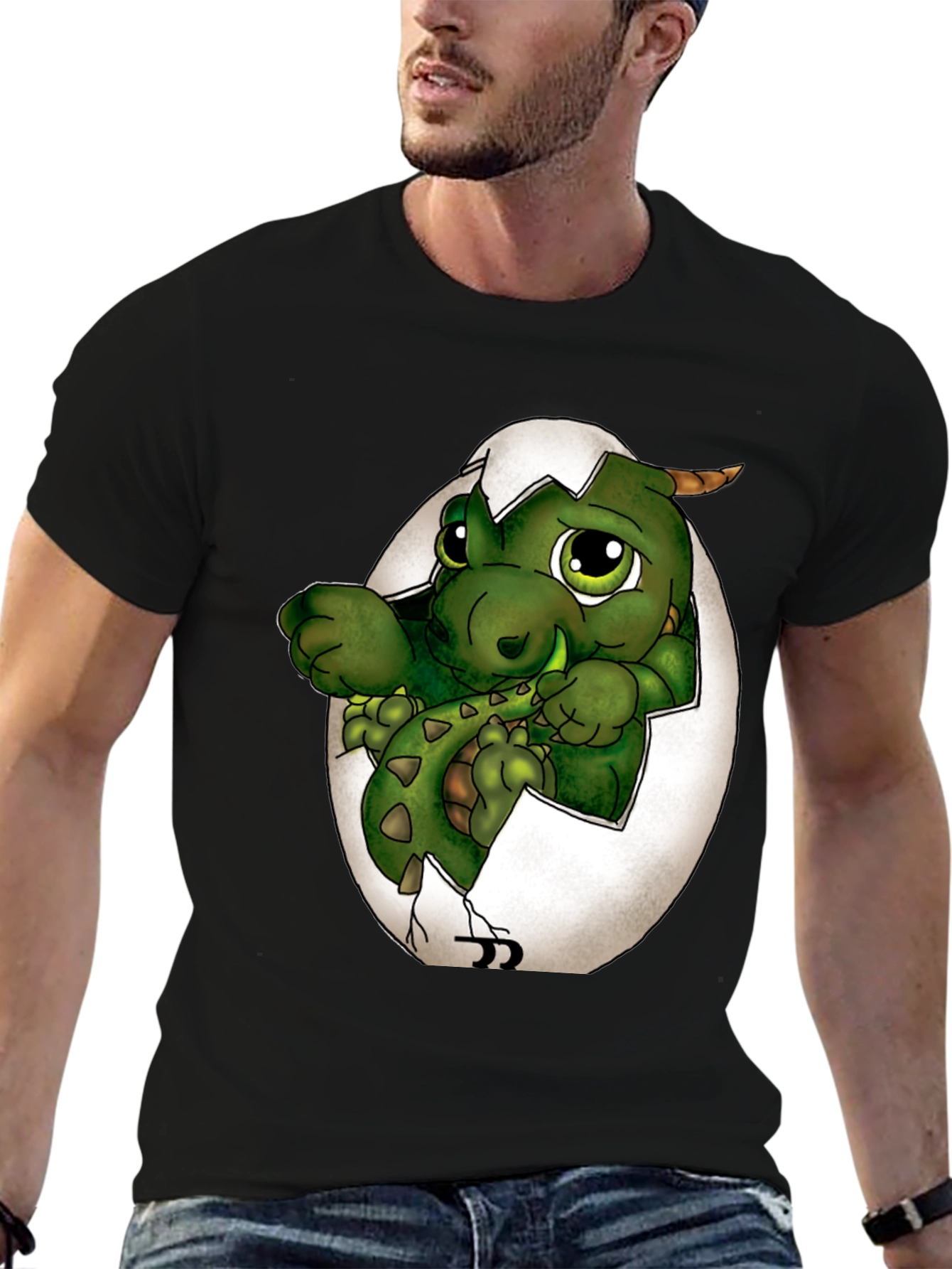 Dragon Hatchling T-Shirt - Cute Graphic Tee