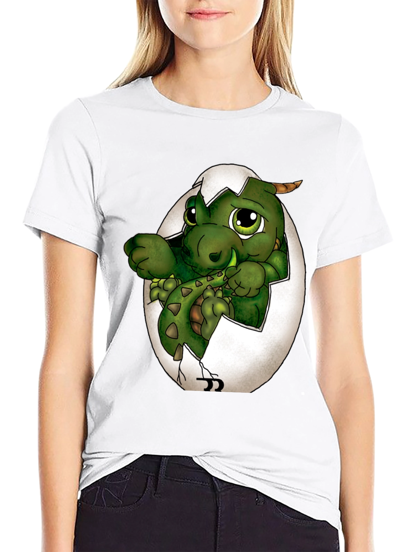 Dragon Hatchling T-Shirt - Cute Graphic Tee