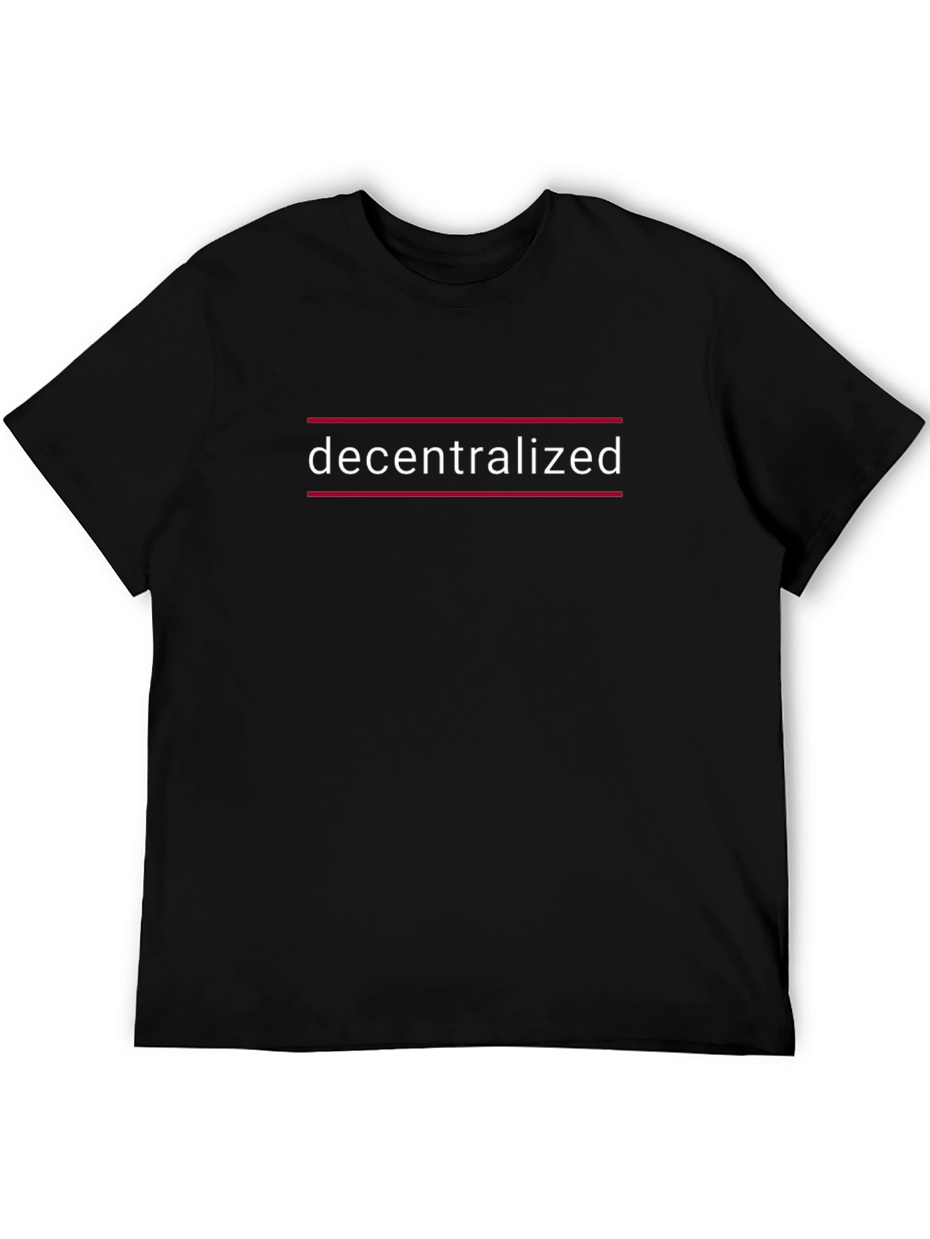 Decentralized Graphic Tee - Modern Style