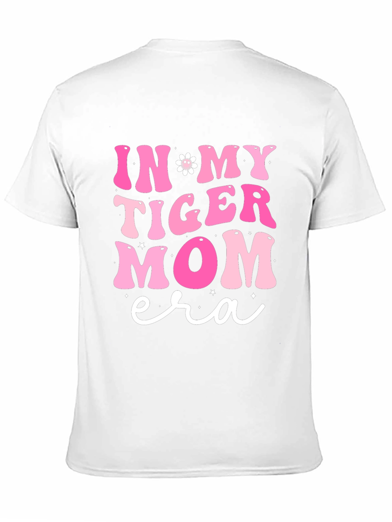 In My Tiger Mom Era Black Cotton T-Shirt