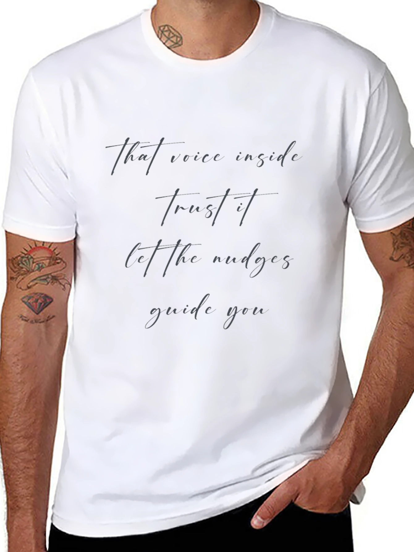 Inspirational Graphic Tee - Trust Your Voice T-Shirt