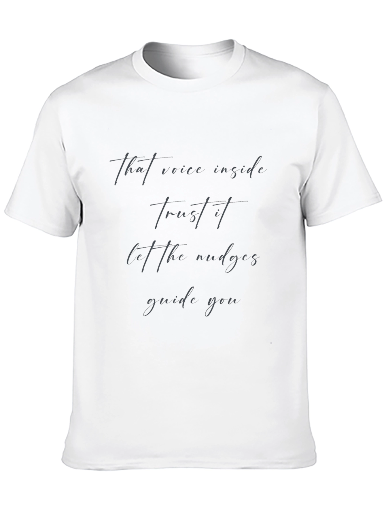 Inspirational Graphic Tee - Trust Your Voice T-Shirt
