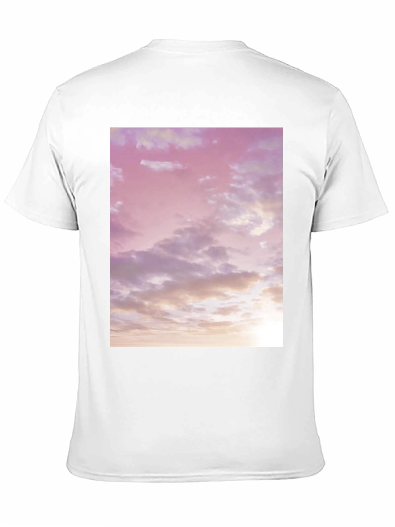 Sky Print Black T-Shirt