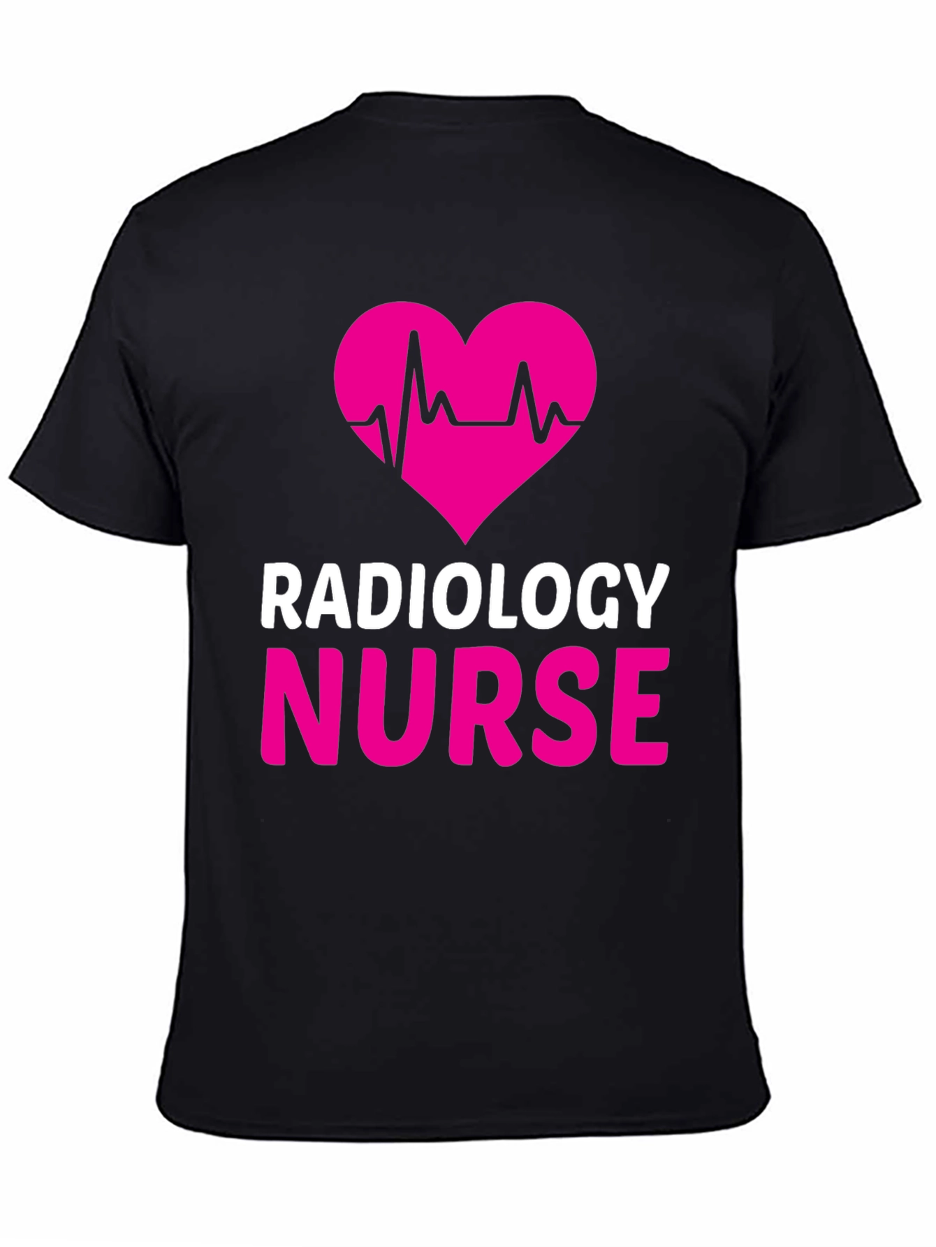 Radiology Nurse Heartbeat Graphic Tee