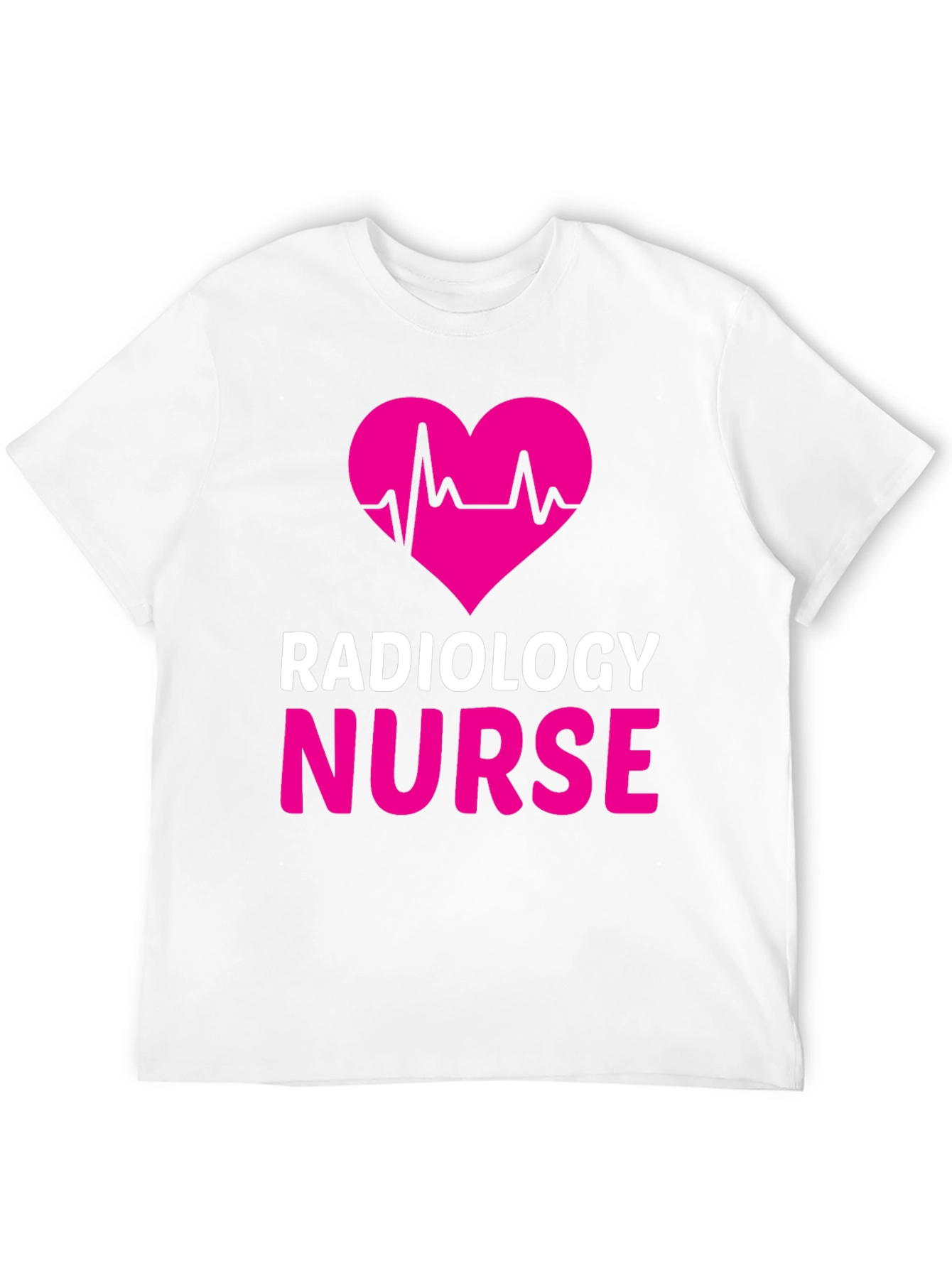 Radiology Nurse Heartbeat Graphic Tee