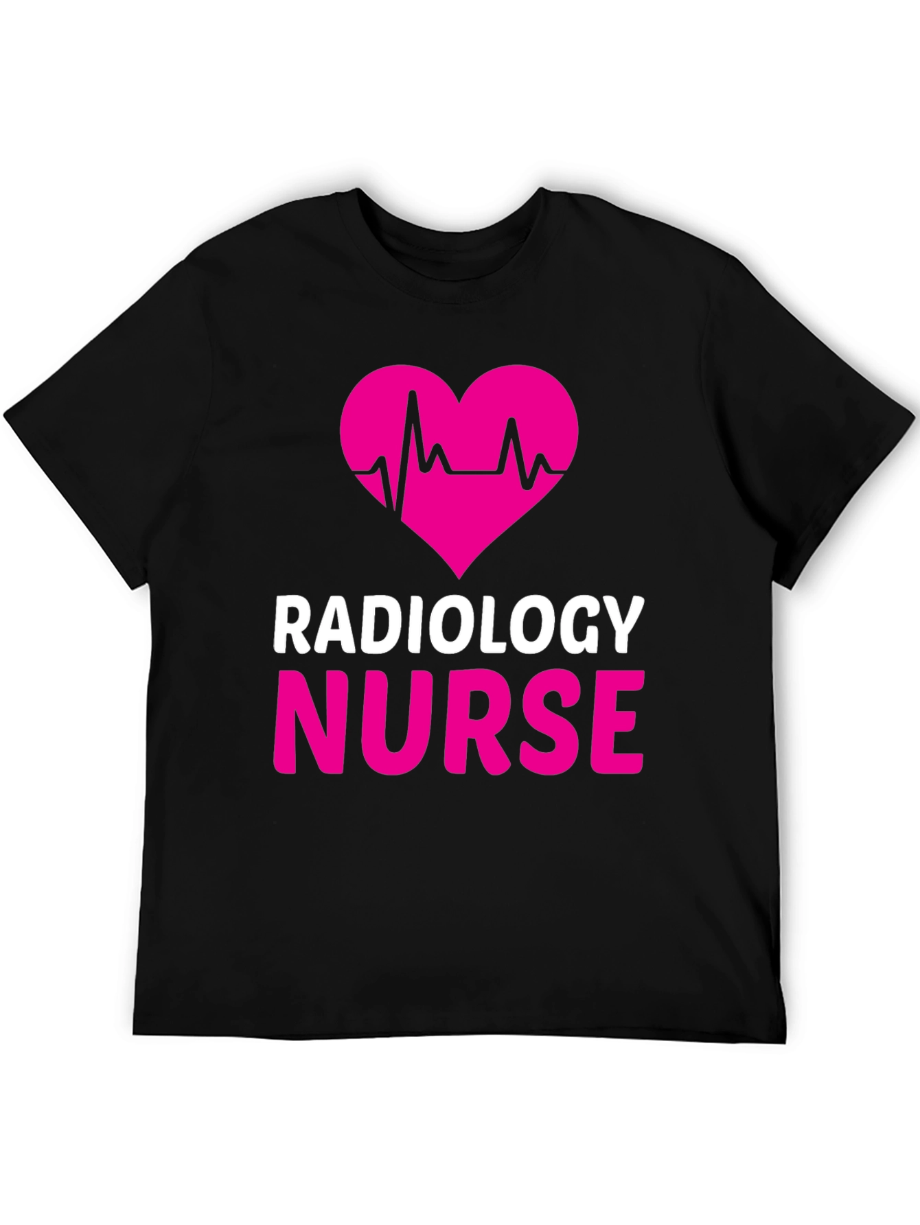 Radiology Nurse Heartbeat Graphic Tee
