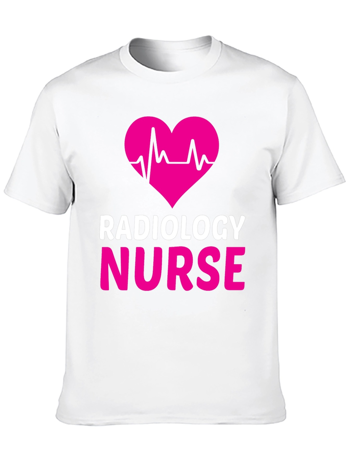 Radiology Nurse Heartbeat Graphic Tee