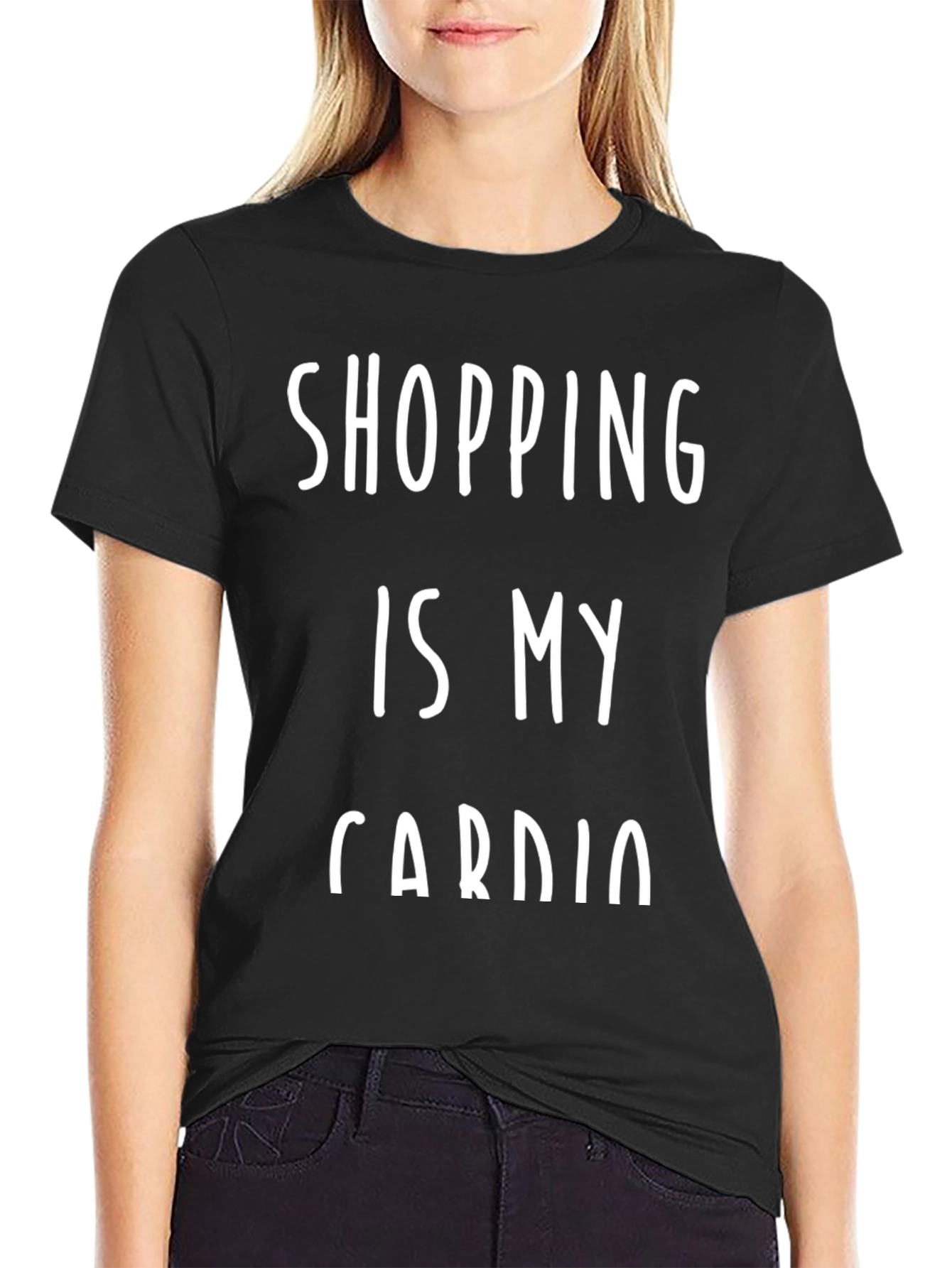 Shopping Is My Cardio Graphic Tee