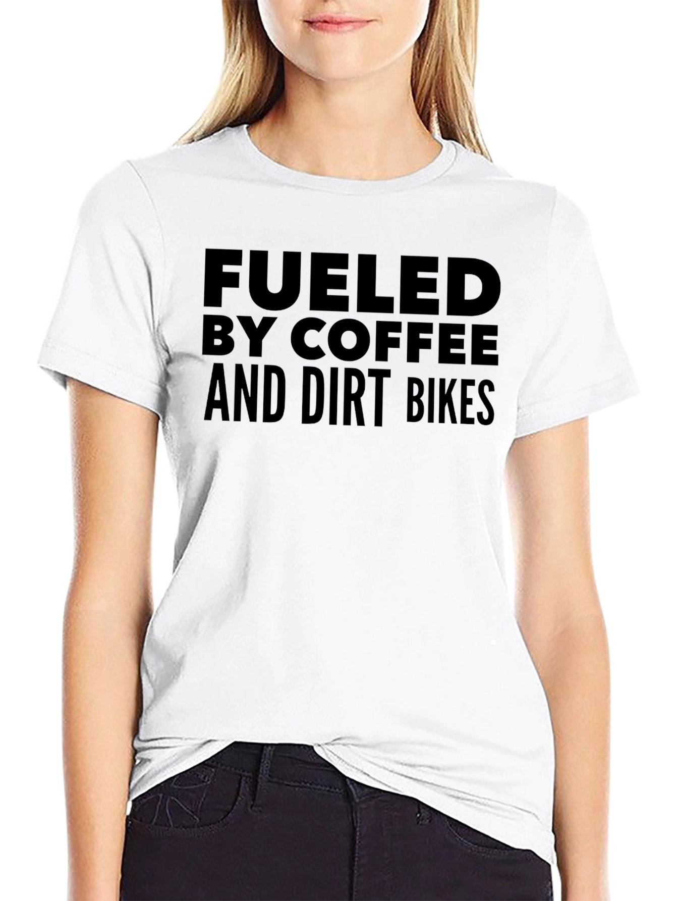 Fueled By Coffee and Dirt Bikes T-Shirt
