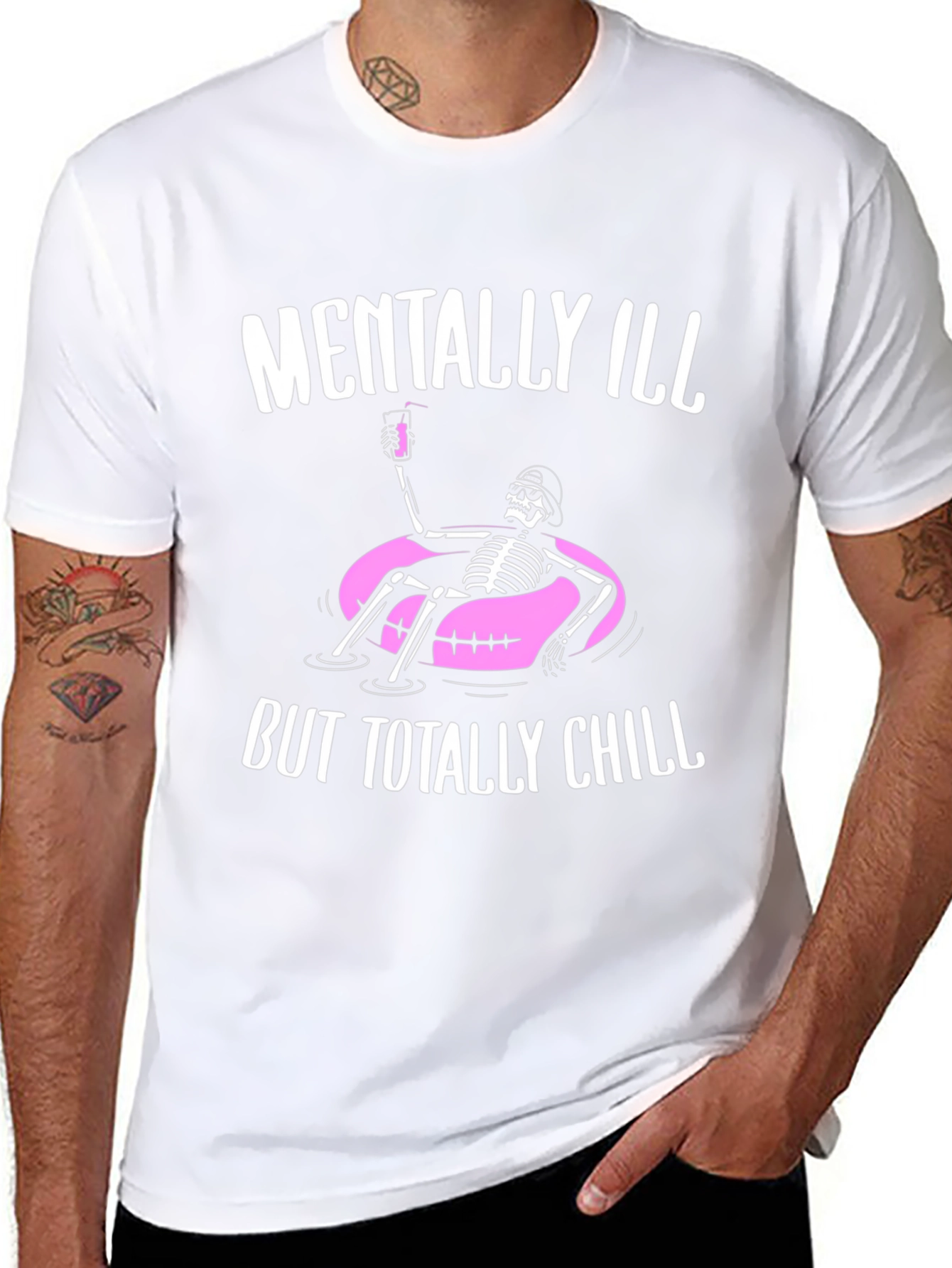 Mentally Ill But Totally Chill T-Shirt