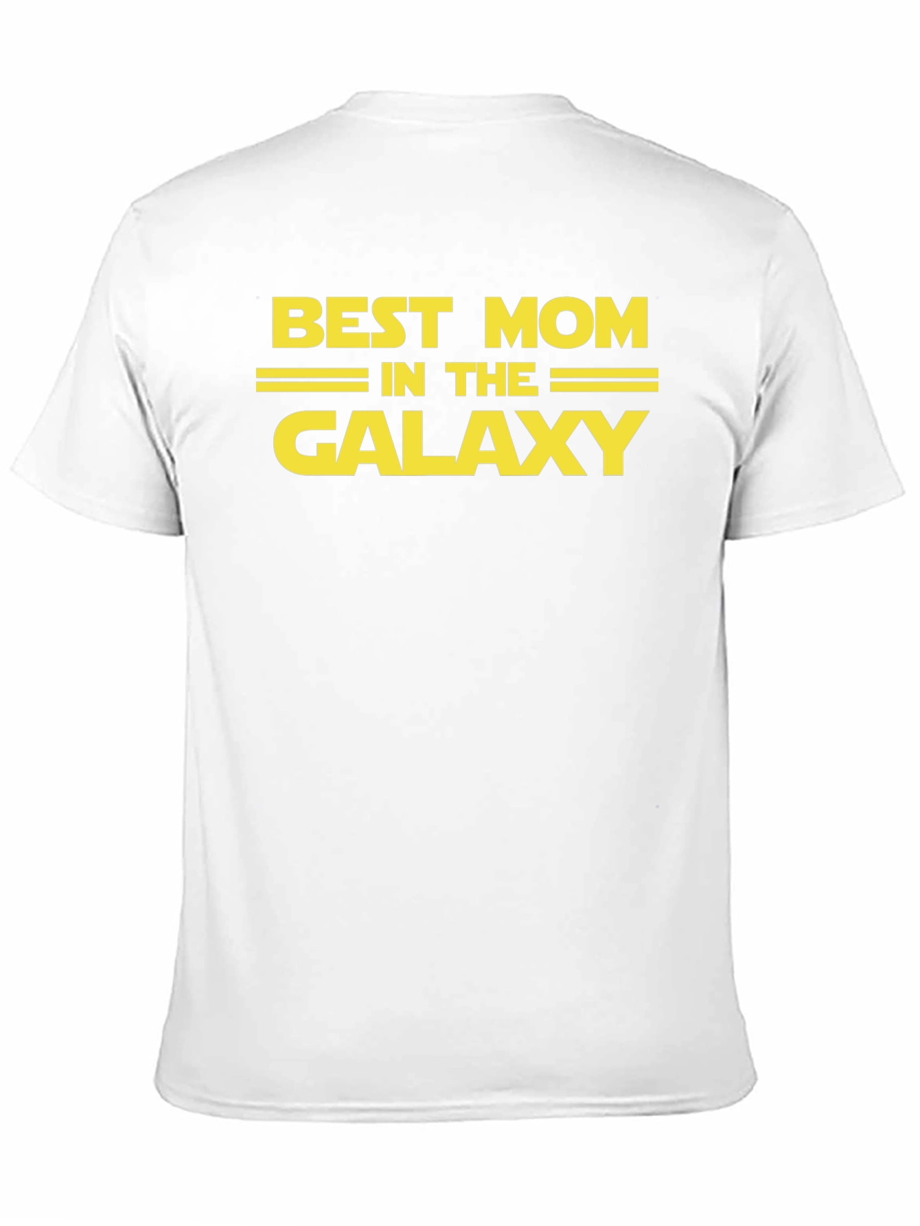 Best Mom in the Galaxy Black Graphic Tee