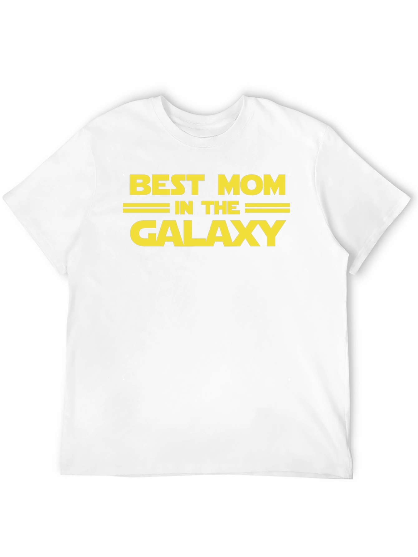 Best Mom in the Galaxy Black Graphic Tee