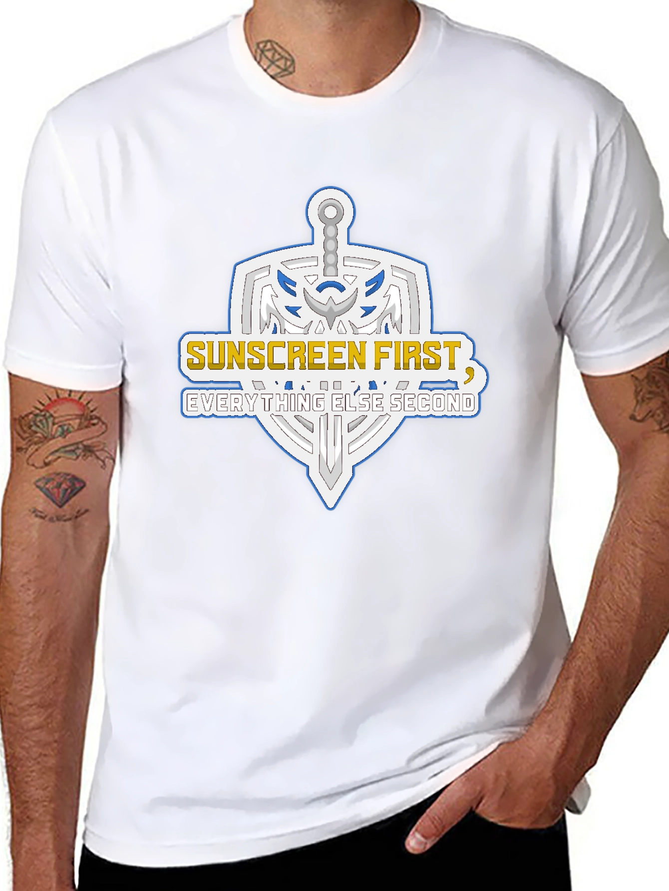 Sunscreen First Graphic T-Shirt