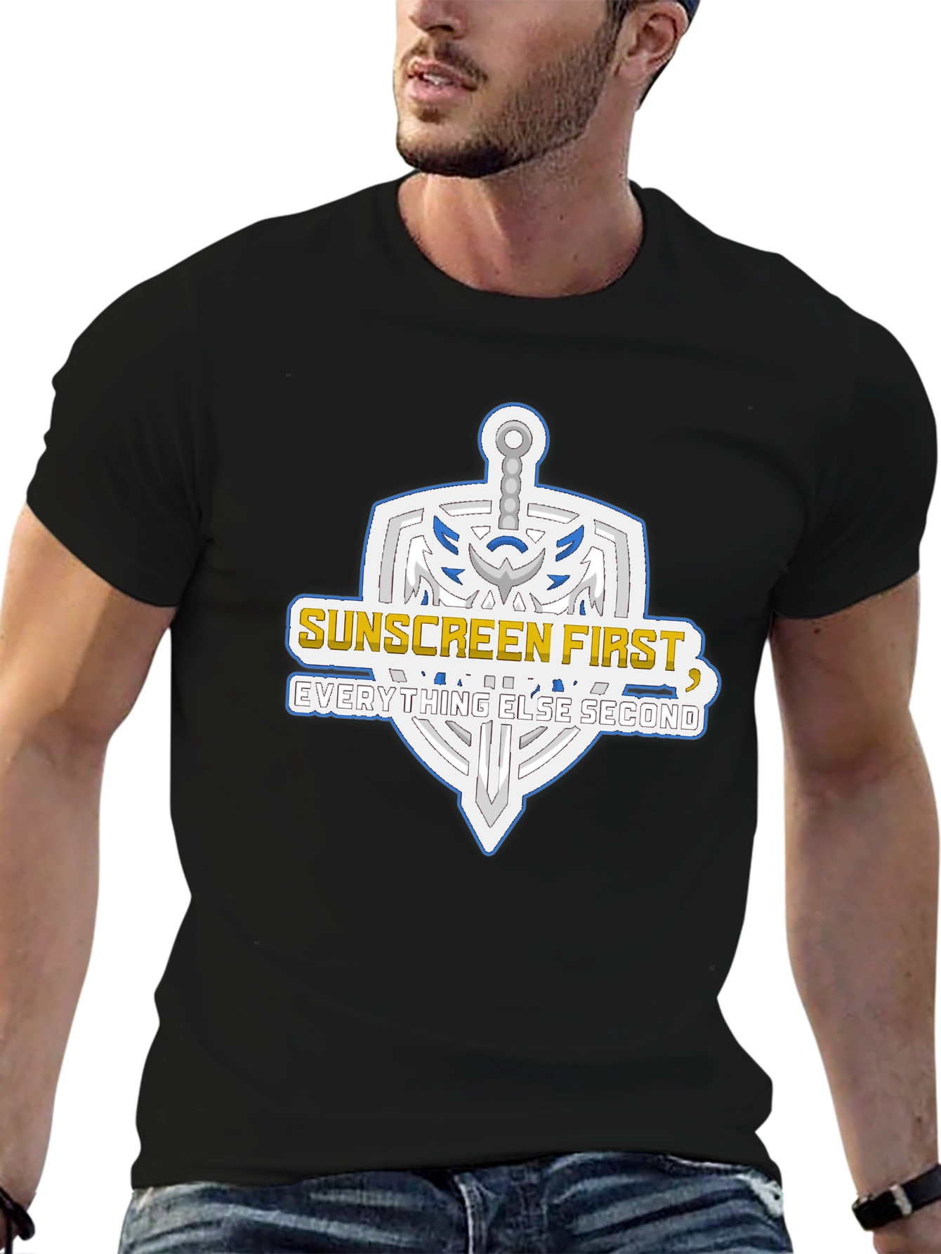 Sunscreen First Graphic T-Shirt