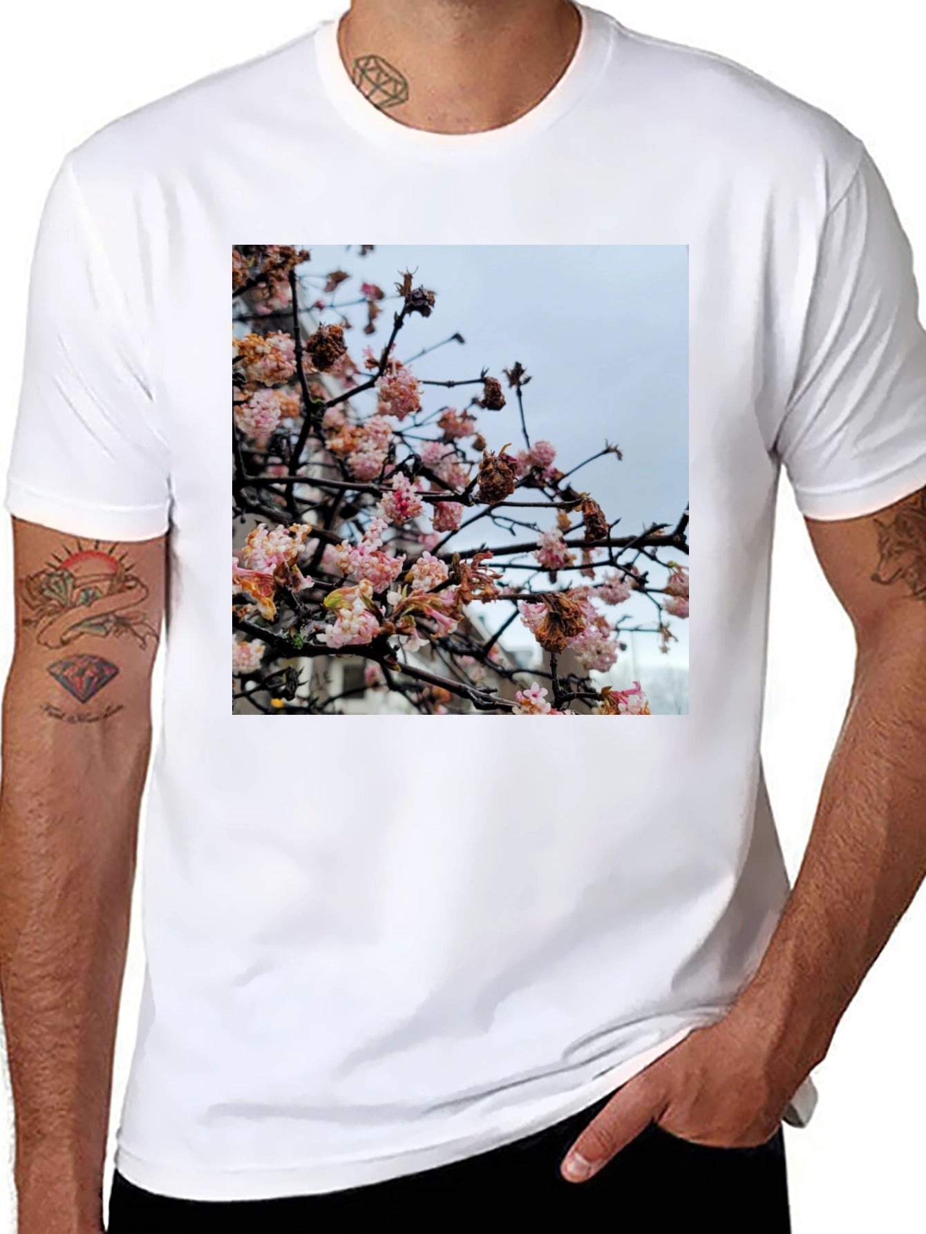 Floral Blossom Print Tee
