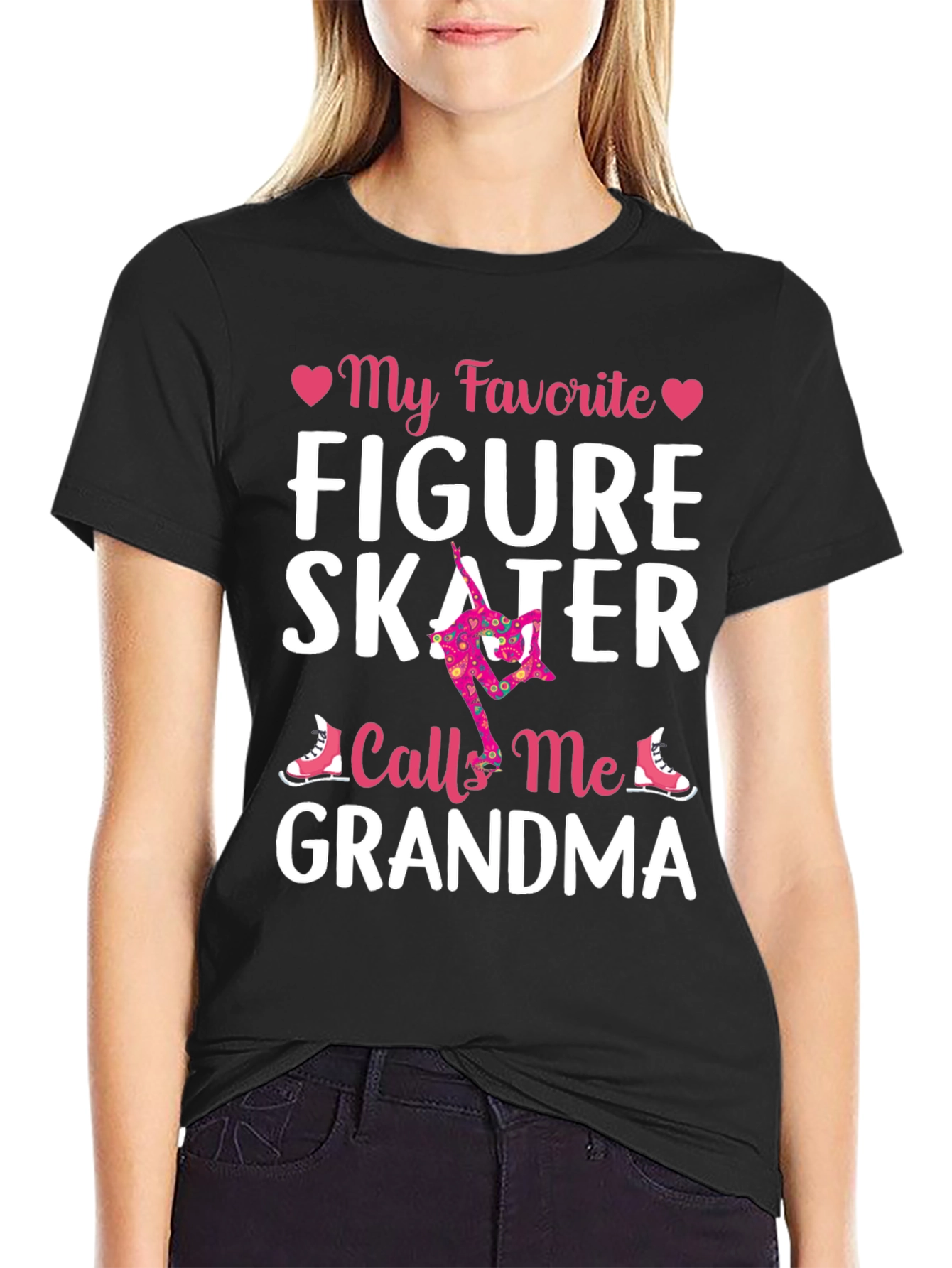 Figure Skater Grandma T-Shirt