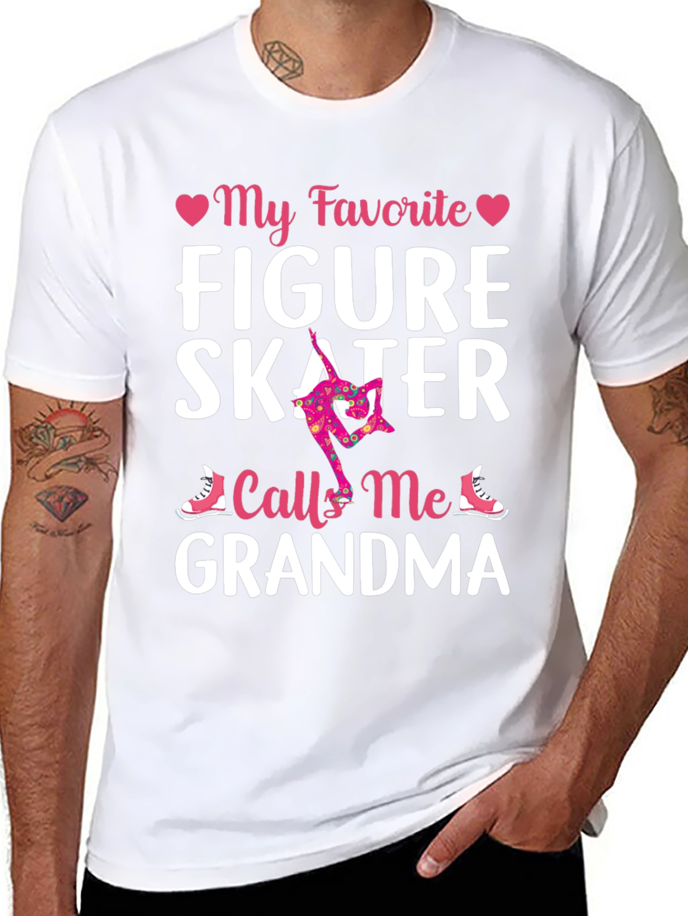 Figure Skater Grandma T-Shirt