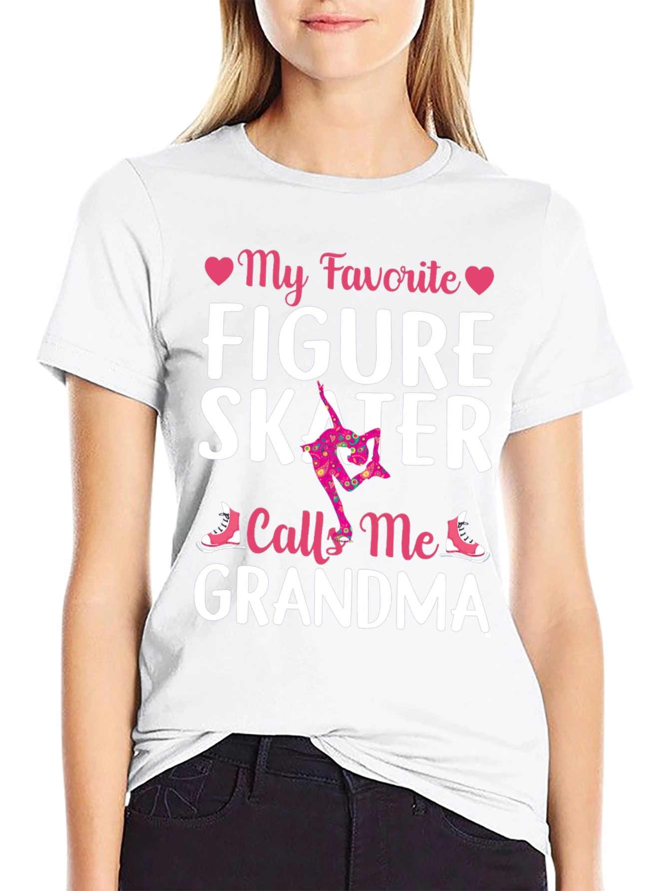 Figure Skater Grandma T-Shirt