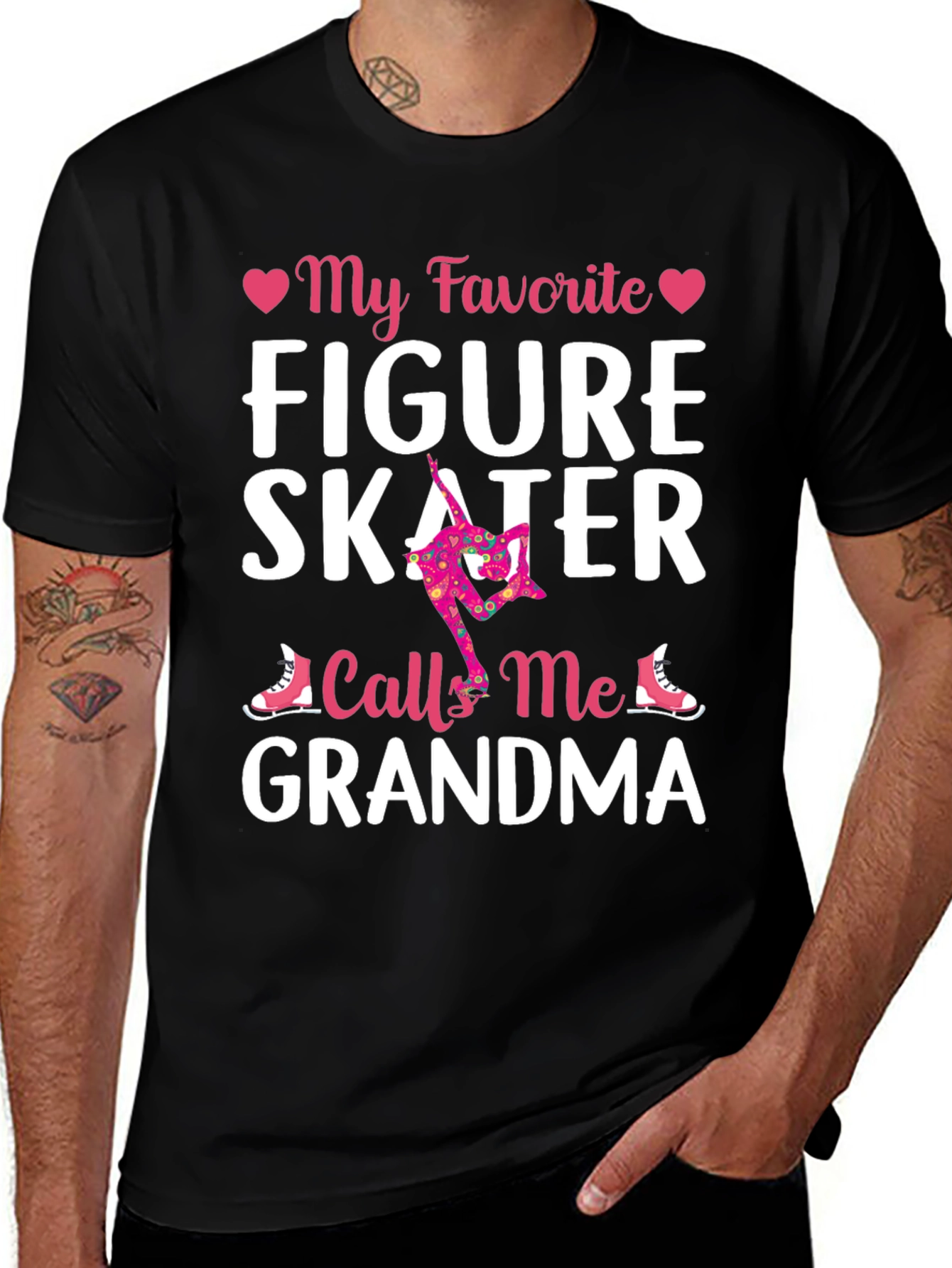 Figure Skater Grandma T-Shirt