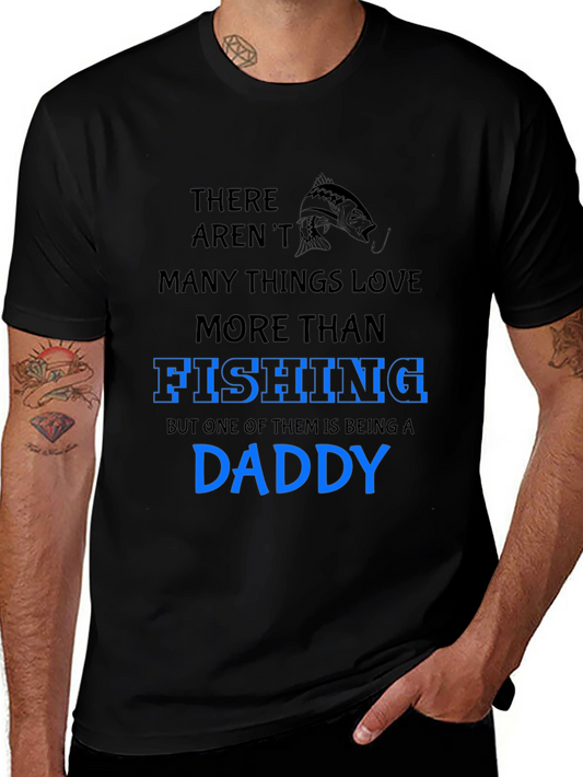 Fishing Daddy T-Shirt: Love for Fishing & Family