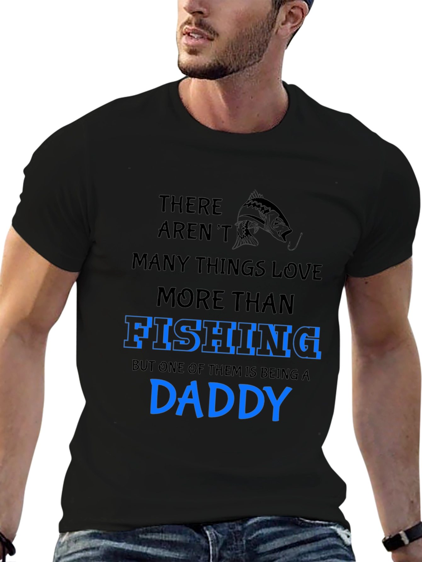 Fishing Daddy T-Shirt: Love for Fishing & Family