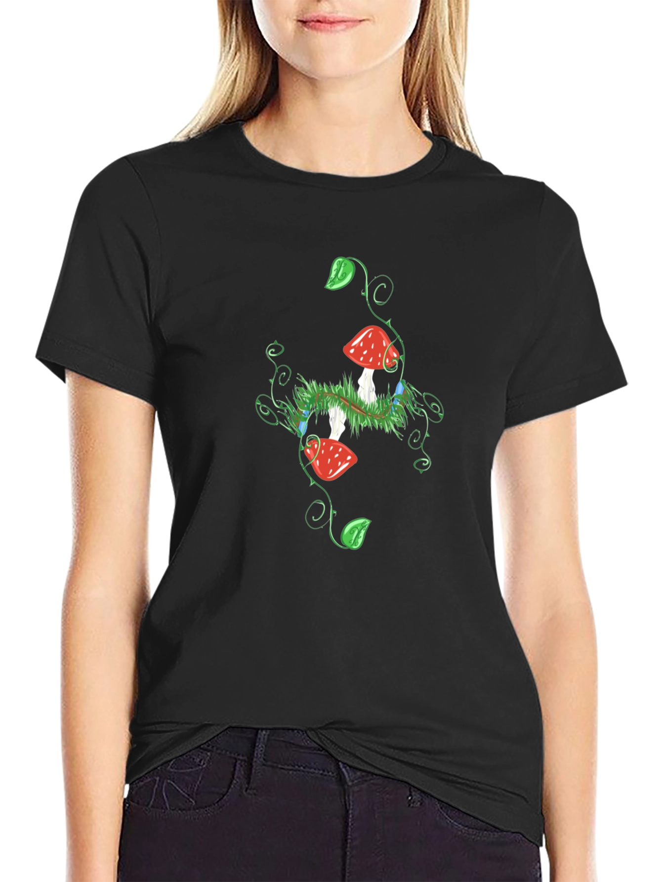 Mushroom T-Shirt - Nature Inspired Graphic Tee