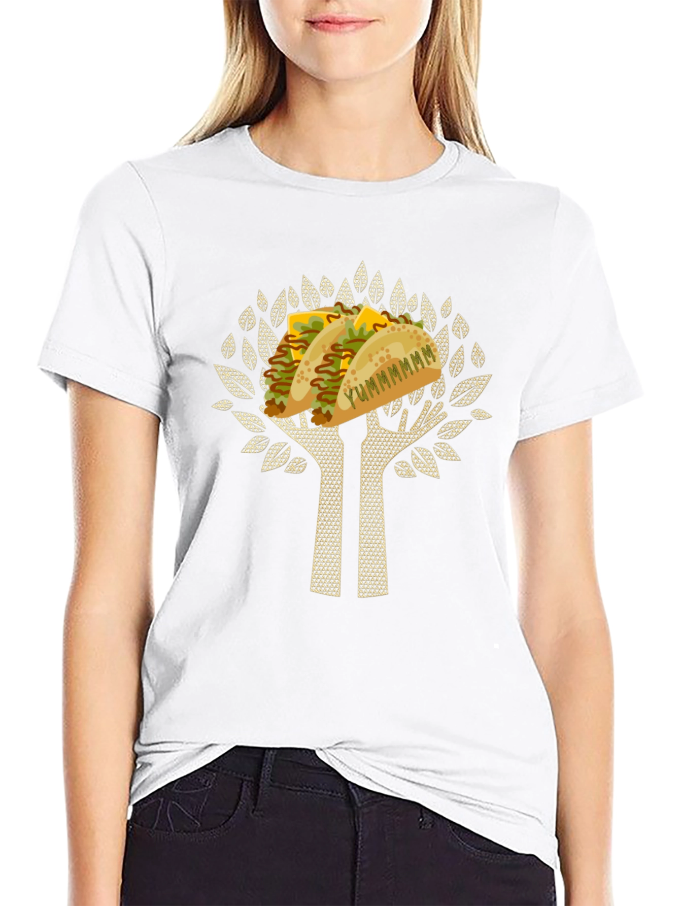 Taco Tree Graphic Tee - Foodie Fun!