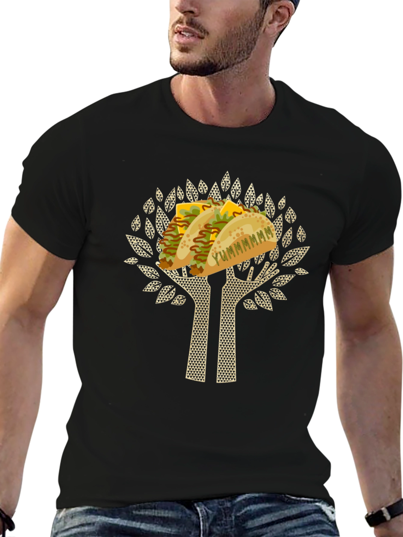 Taco Tree Graphic Tee - Foodie Fun!