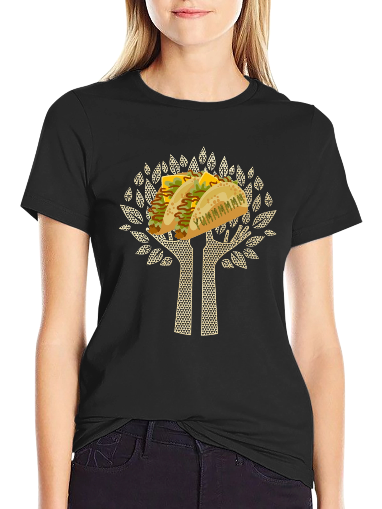 Taco Tree Graphic Tee - Foodie Fun!