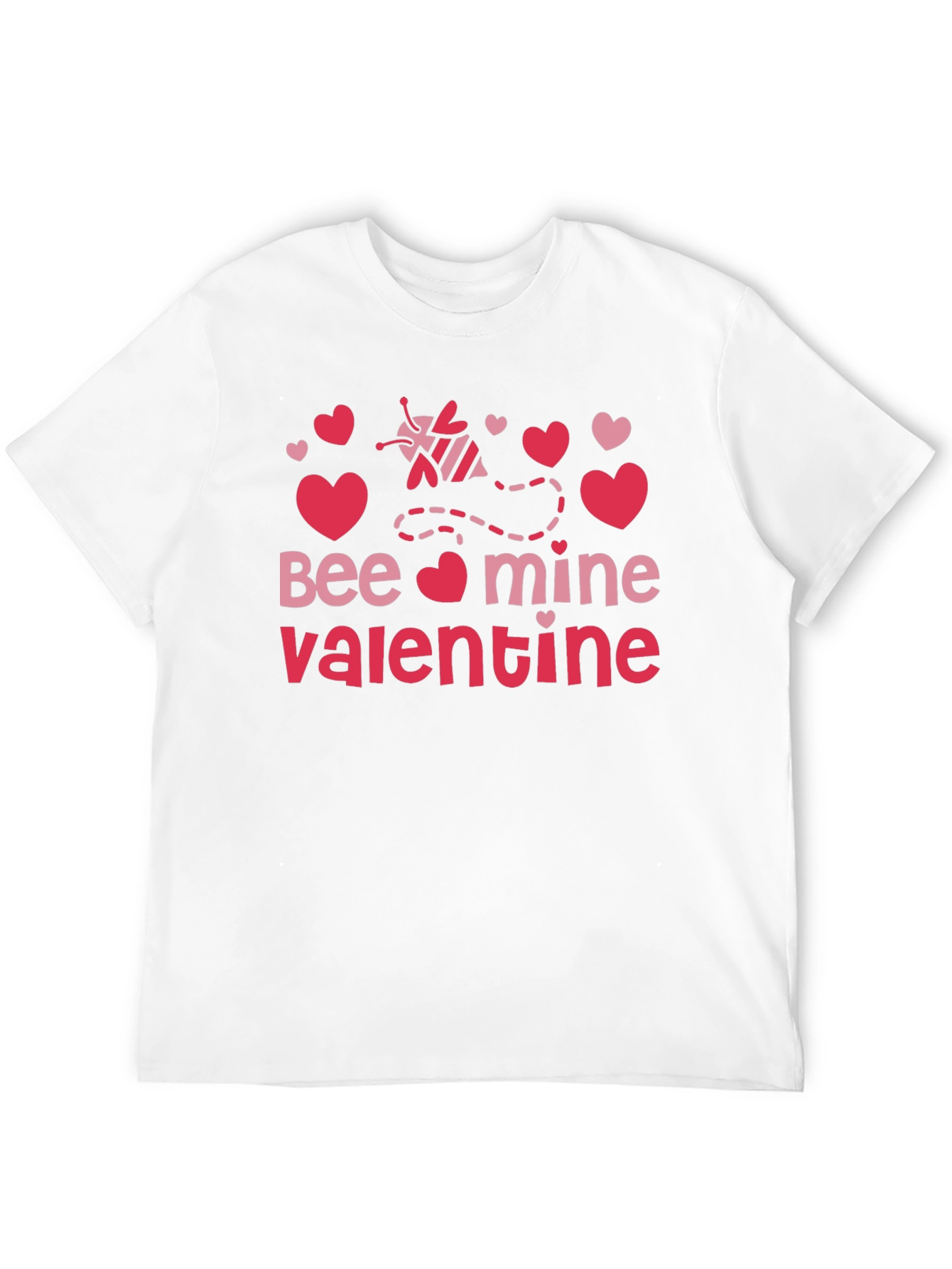 Bee Mine Valentine T-Shirt Black Valentines Day Tee